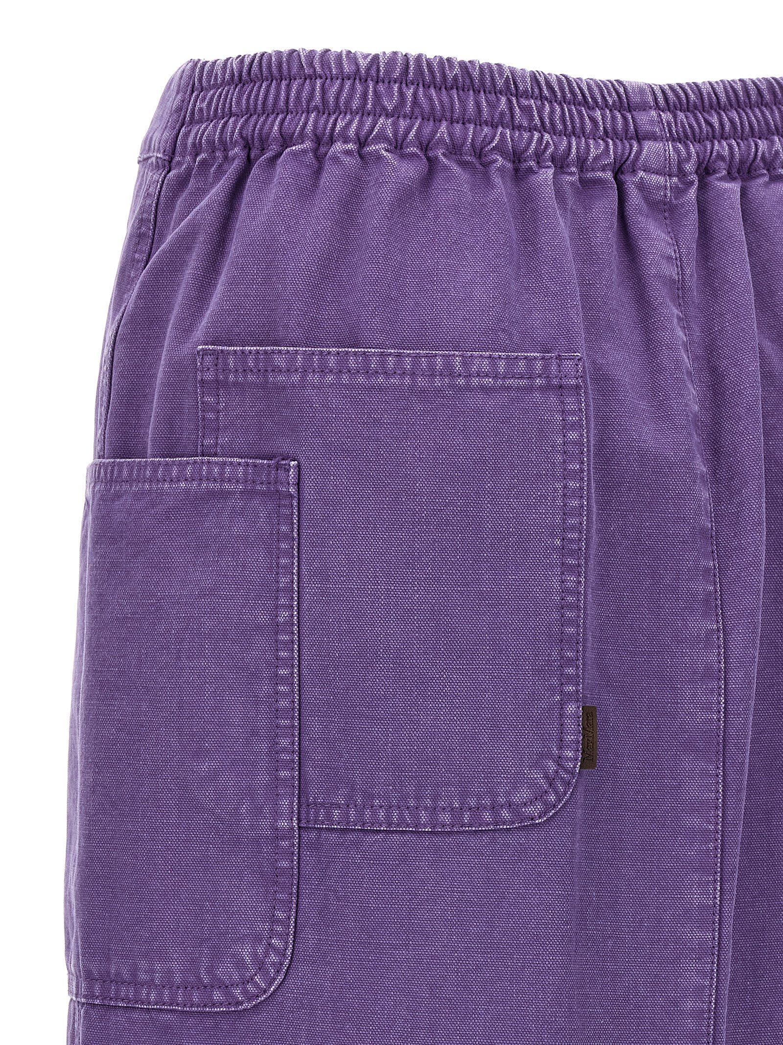 Shop Max Mara Cardiff Skirt In Purple