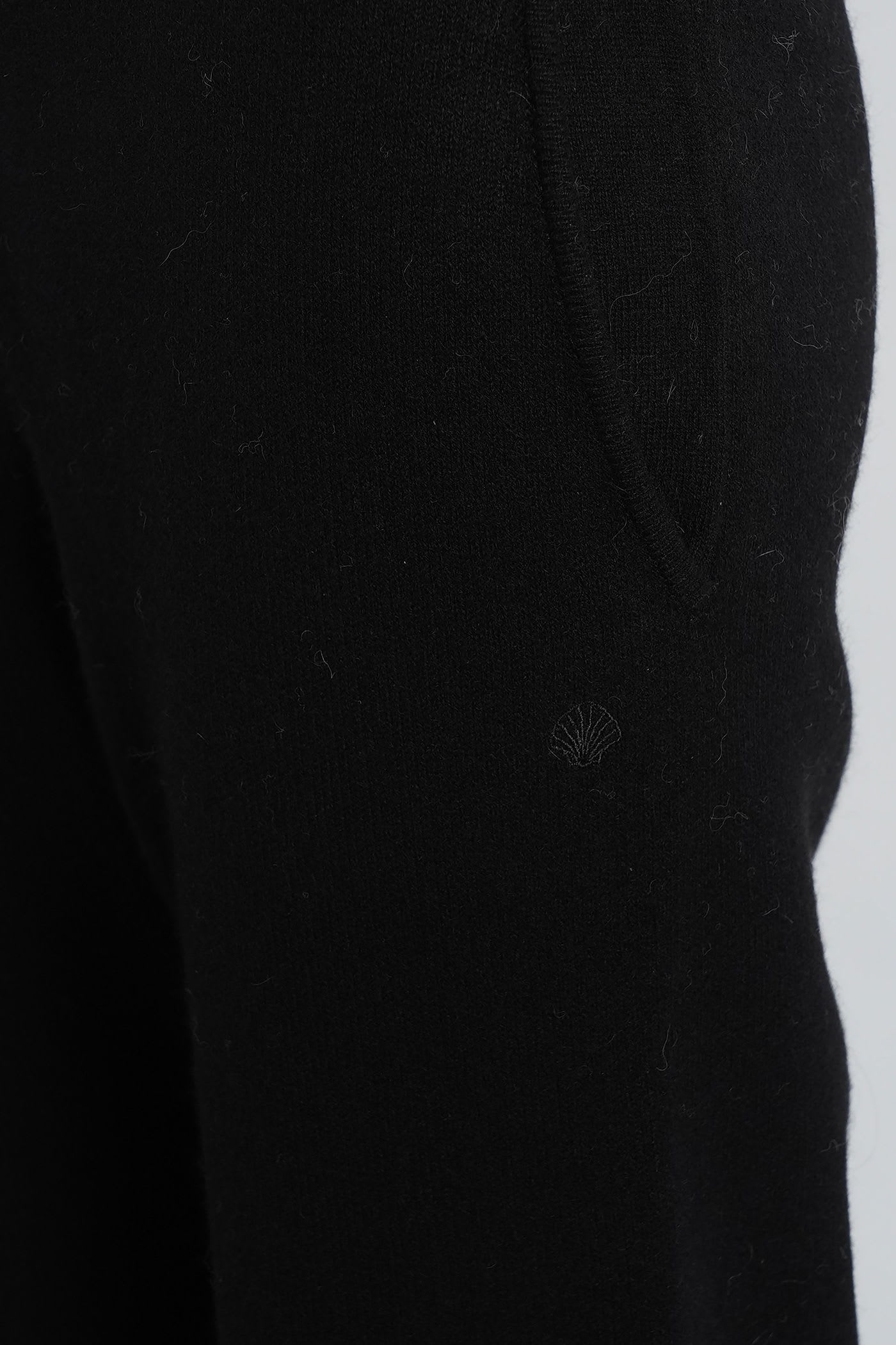 Loulou Studio Hespero Lds Pants In Black Cashmere In Black
