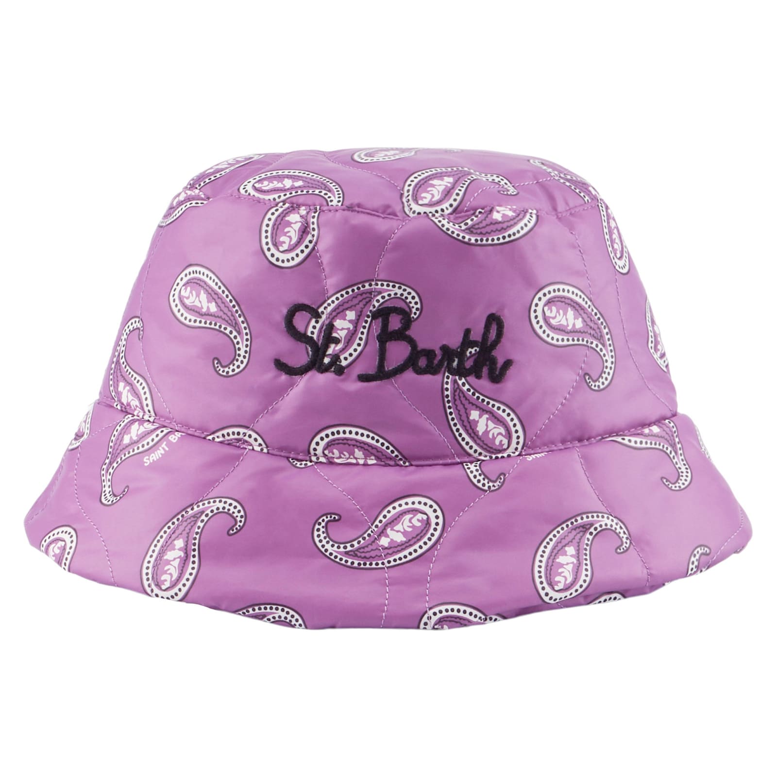 Woman Bucket Hat With Paisley Print
