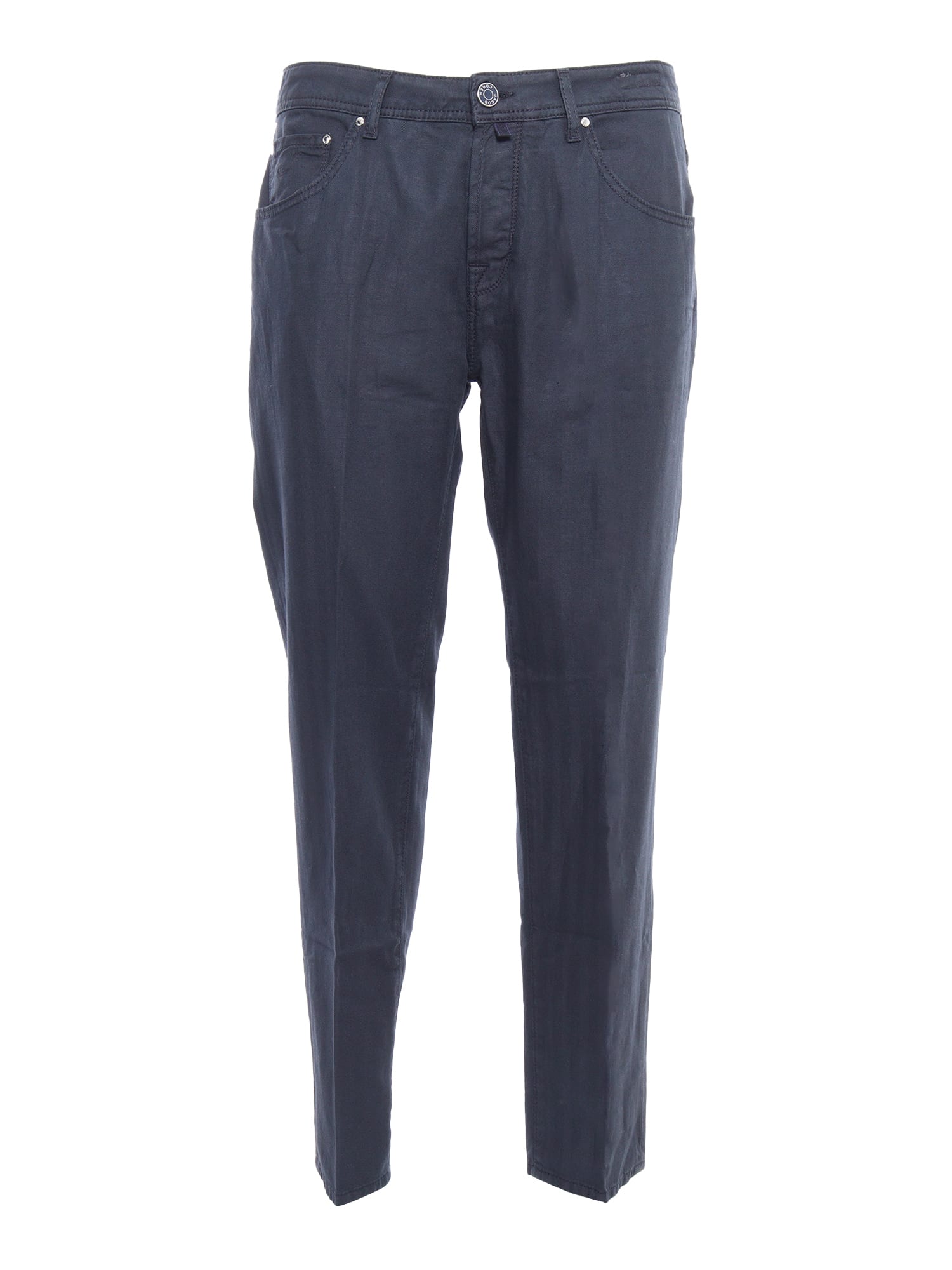 Shop Jacob Cohen Blue Trousers