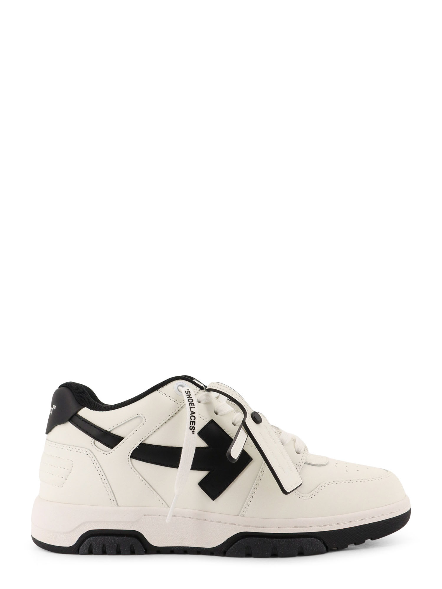 Off-white Out Of Office Leather Low-top Sneakers In Multi