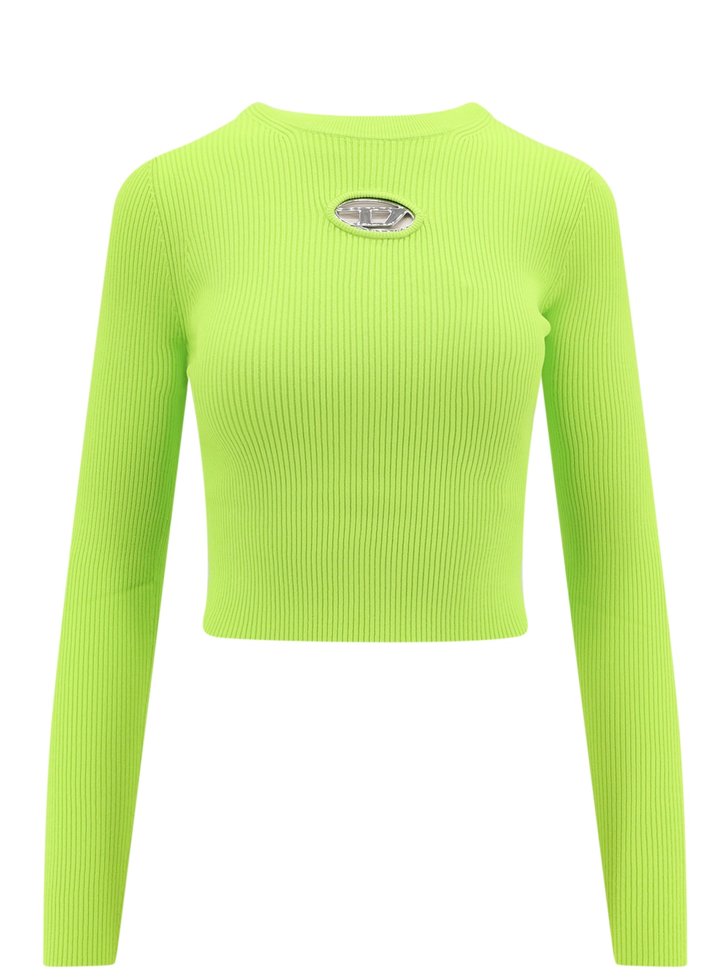 Shop Diesel M-valary Sweater In Yellow