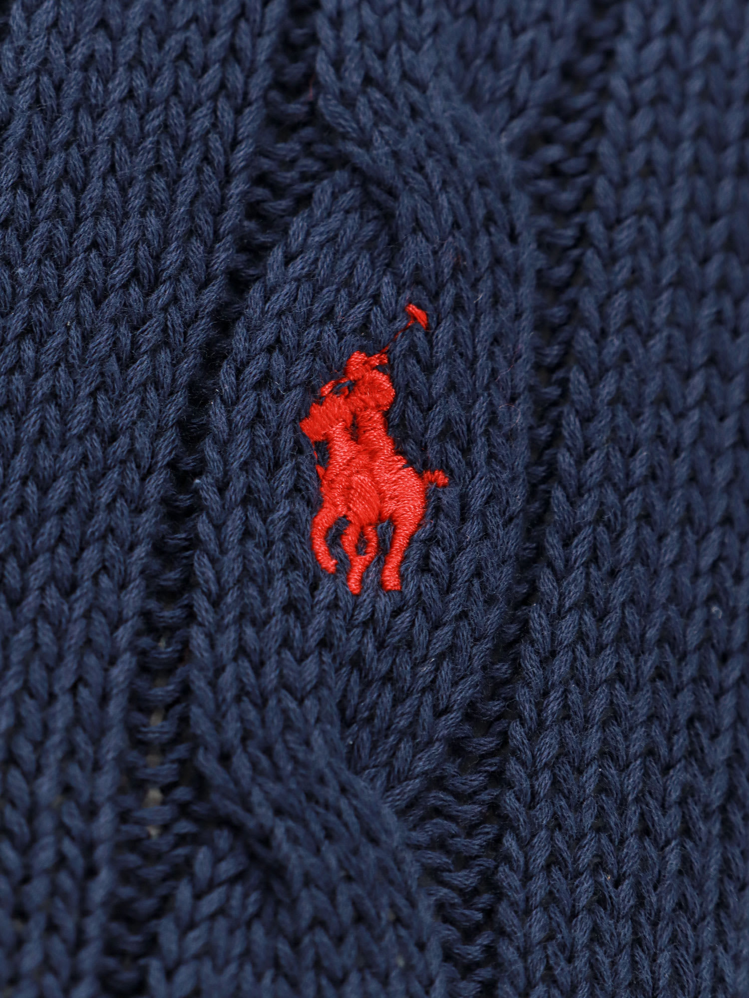 Shop Polo Ralph Lauren Sweater In Hunter Navy