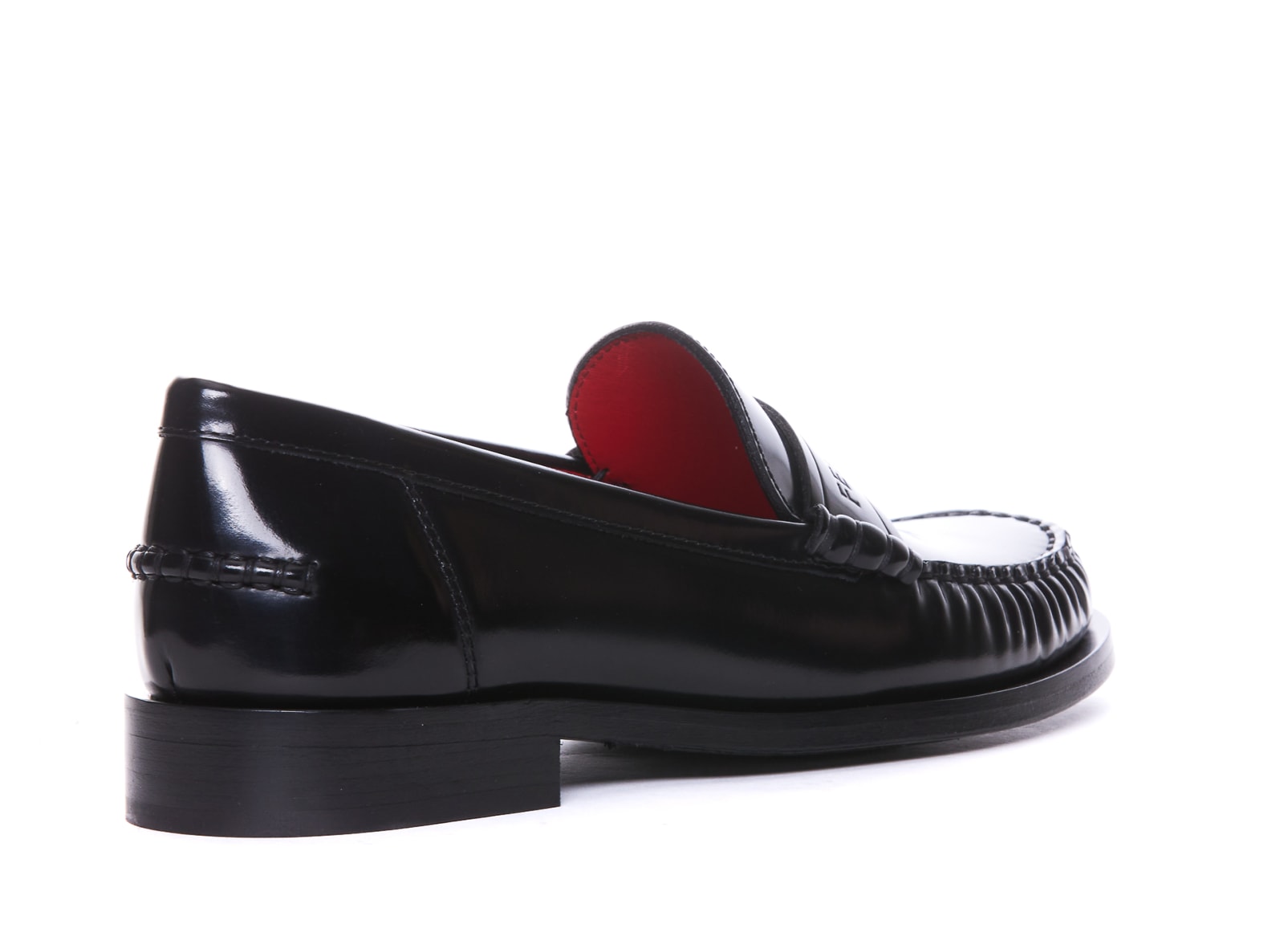 Shop Ferragamo Irina Logo Loafers In Black