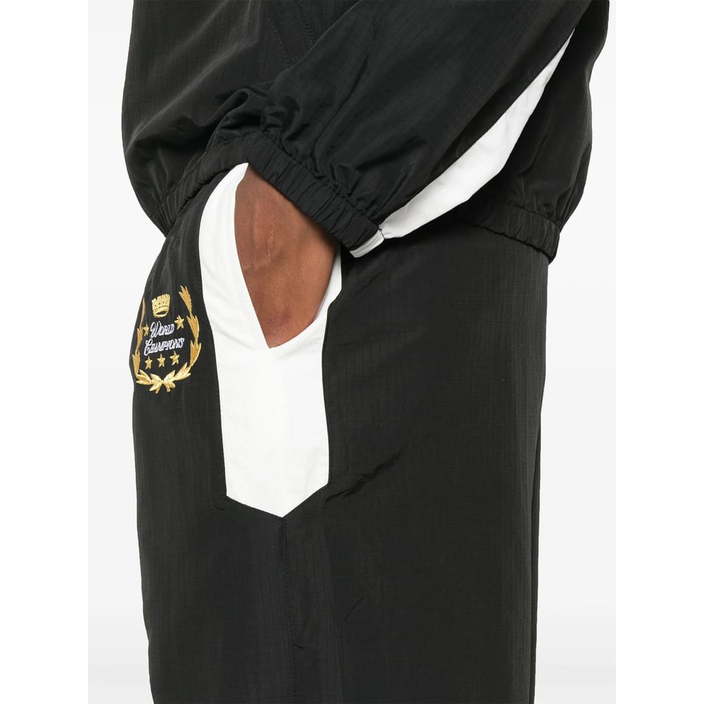 Sinclair Black Sfc Nylon Track Pants In Black
