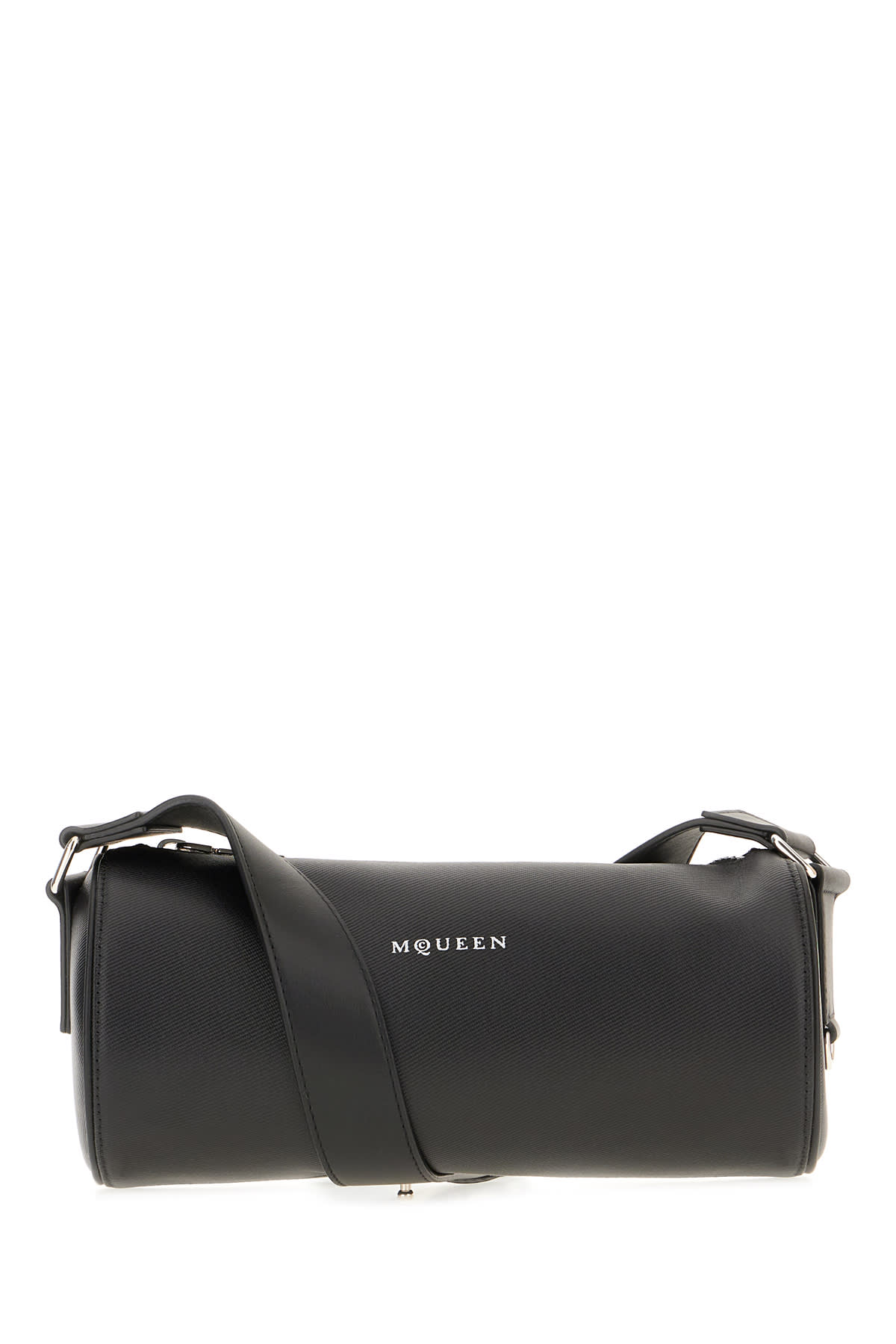 Black Leather Small Roller Crossbody Bag - Alexander McQueen - Modalova