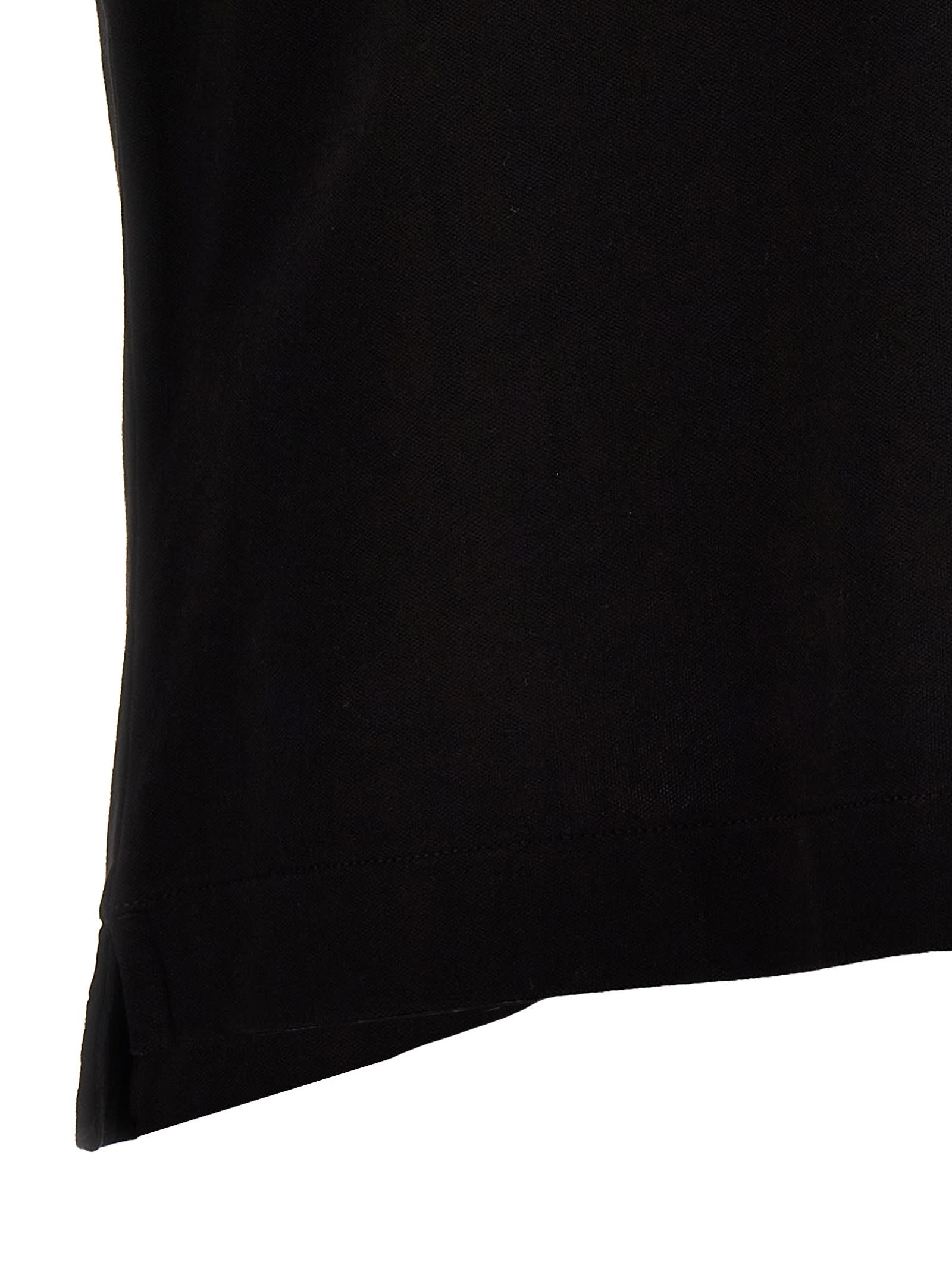 Shop C.p. Company The Metropolis Series Polo Shirt In Black