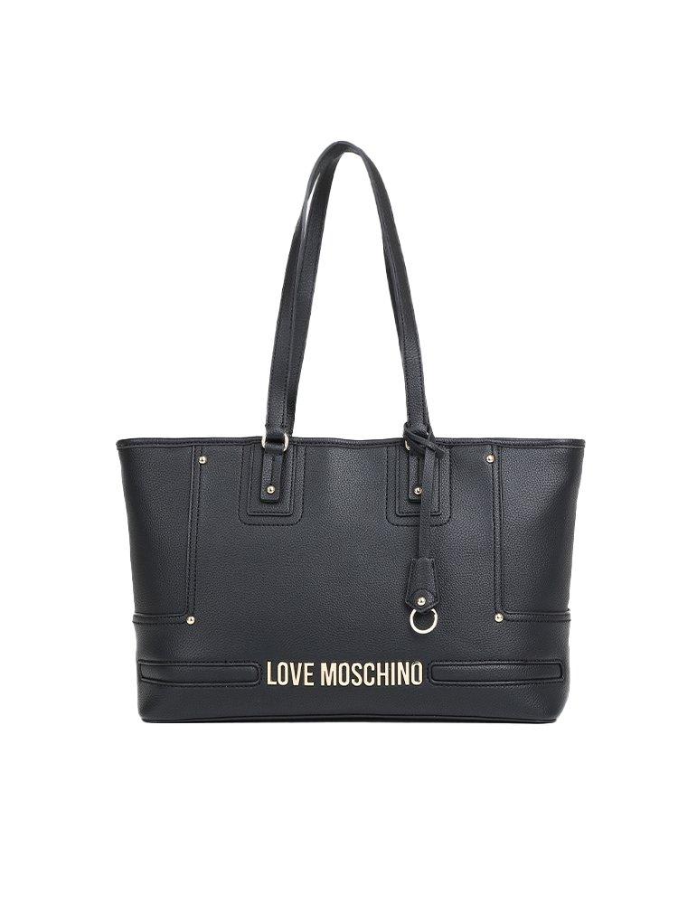 Love Moschino Logo-lettering Zipped Large Shouder Bag
