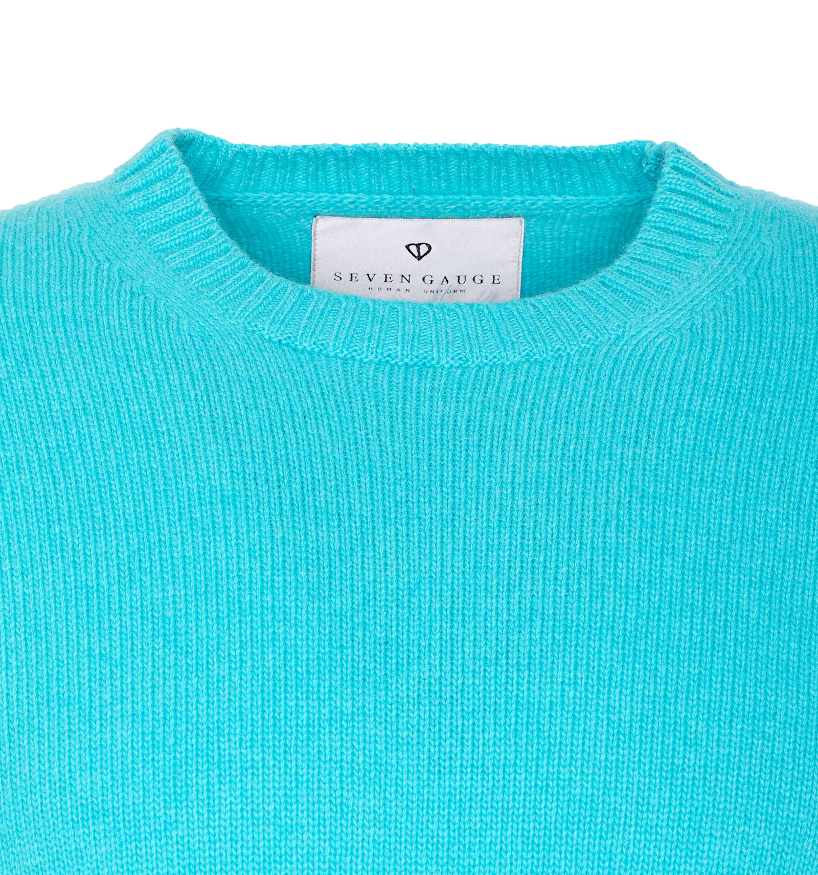 Seven Gauge Crew-neck Long-sleeves Sweater In Multi