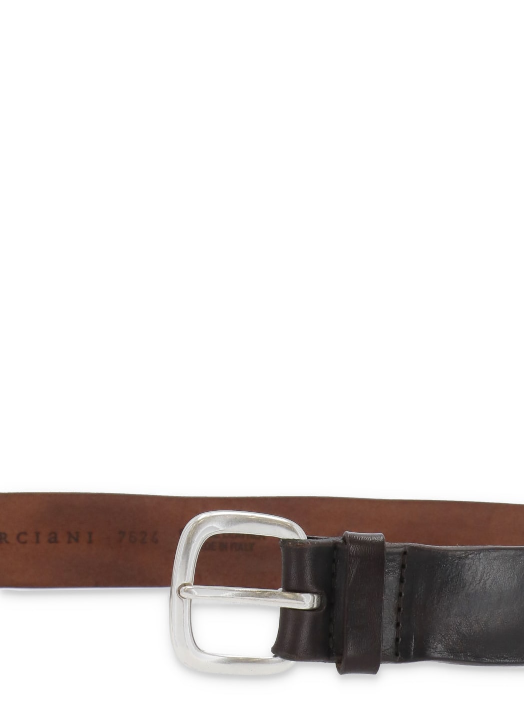 Orciani Bull Soft Belt In Black