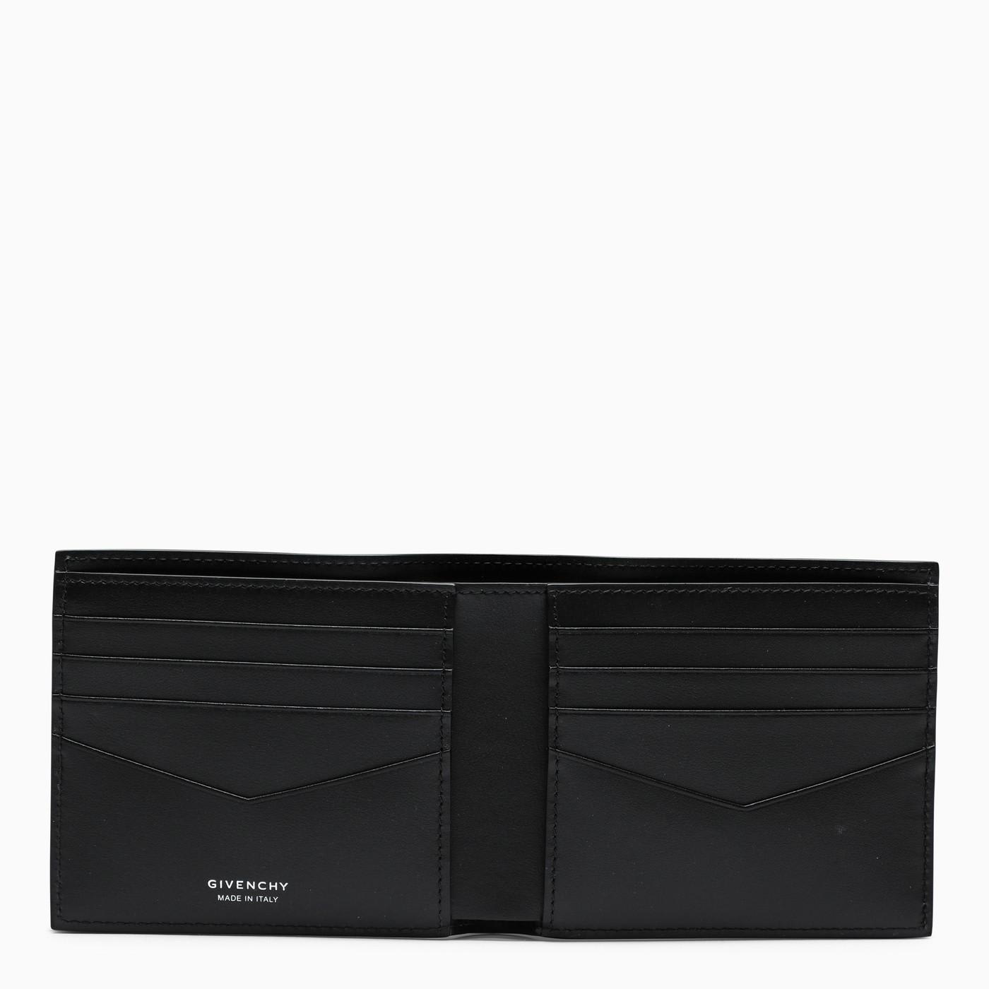 Shop Givenchy Logoed Bi-fold Wallet Black