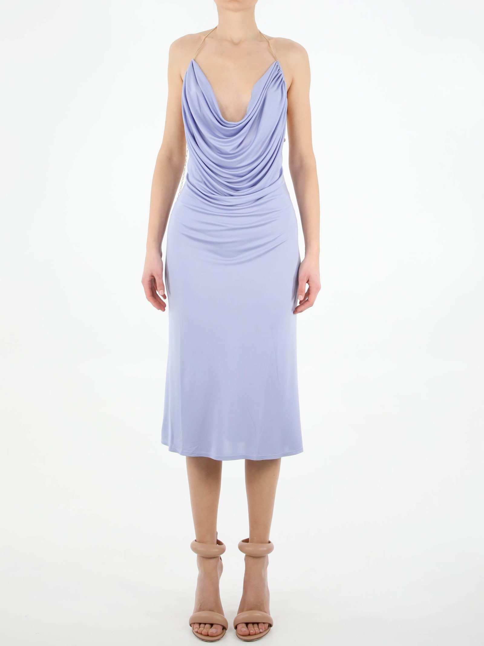 Loewe Lilac Silk Dress