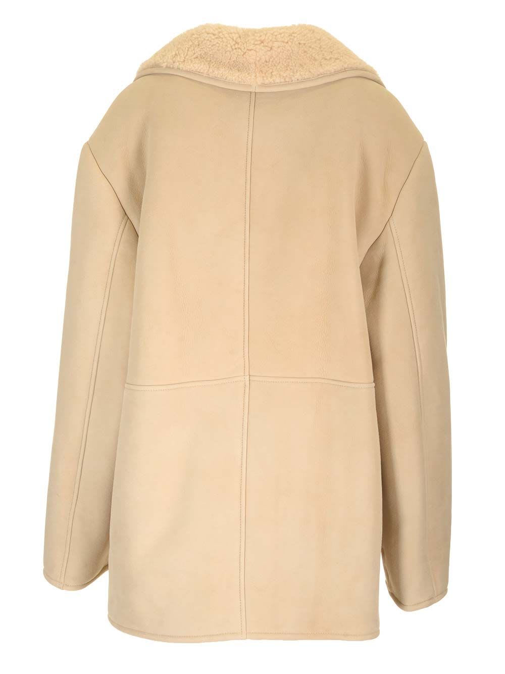LOULOU STUDIO SHEARLING COAT 