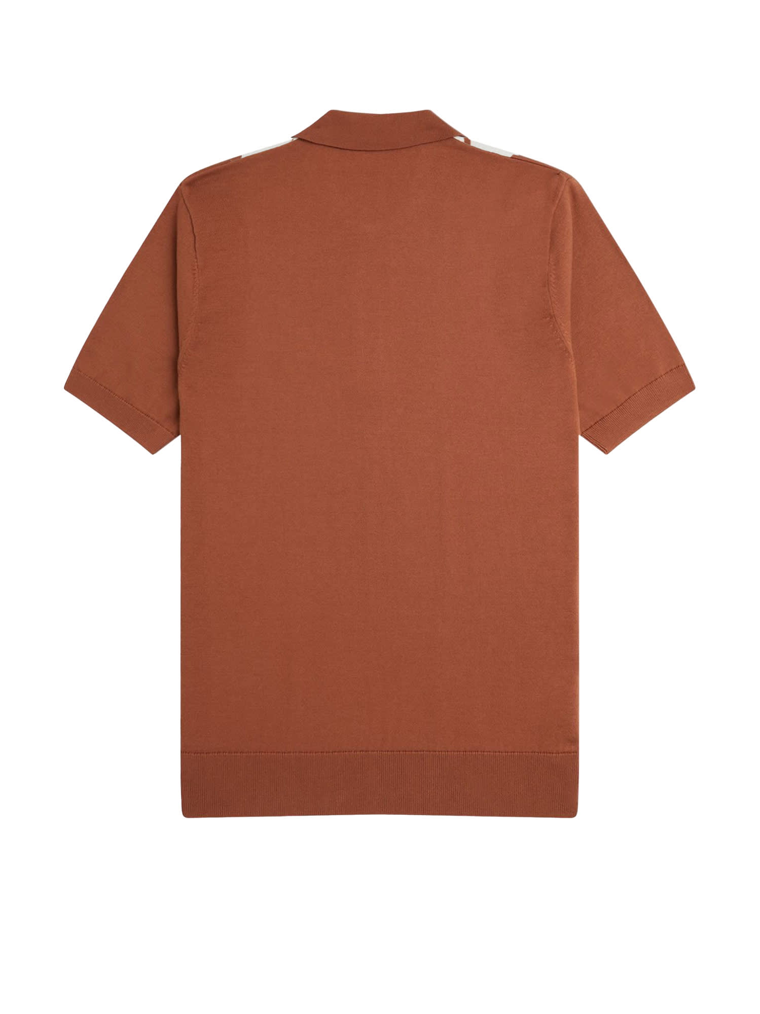 Fred Perry Striped Knit Polo T-shirt