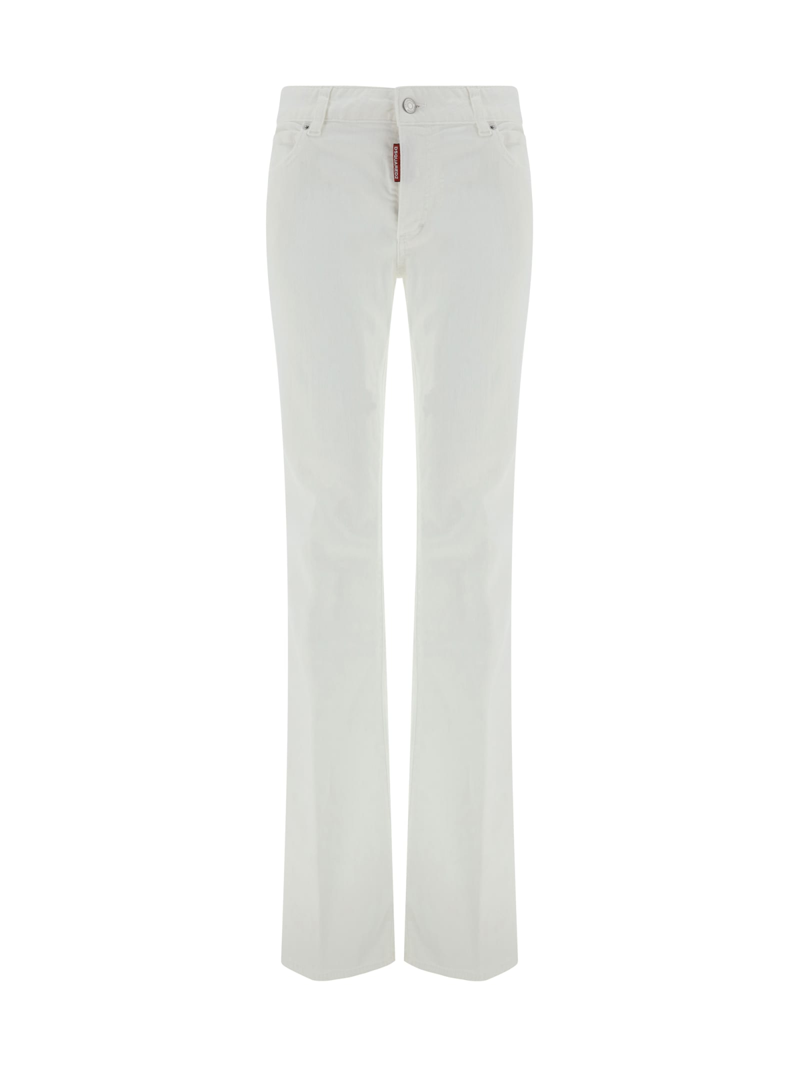 Shop Dsquared2 Twiggy Jeans In White