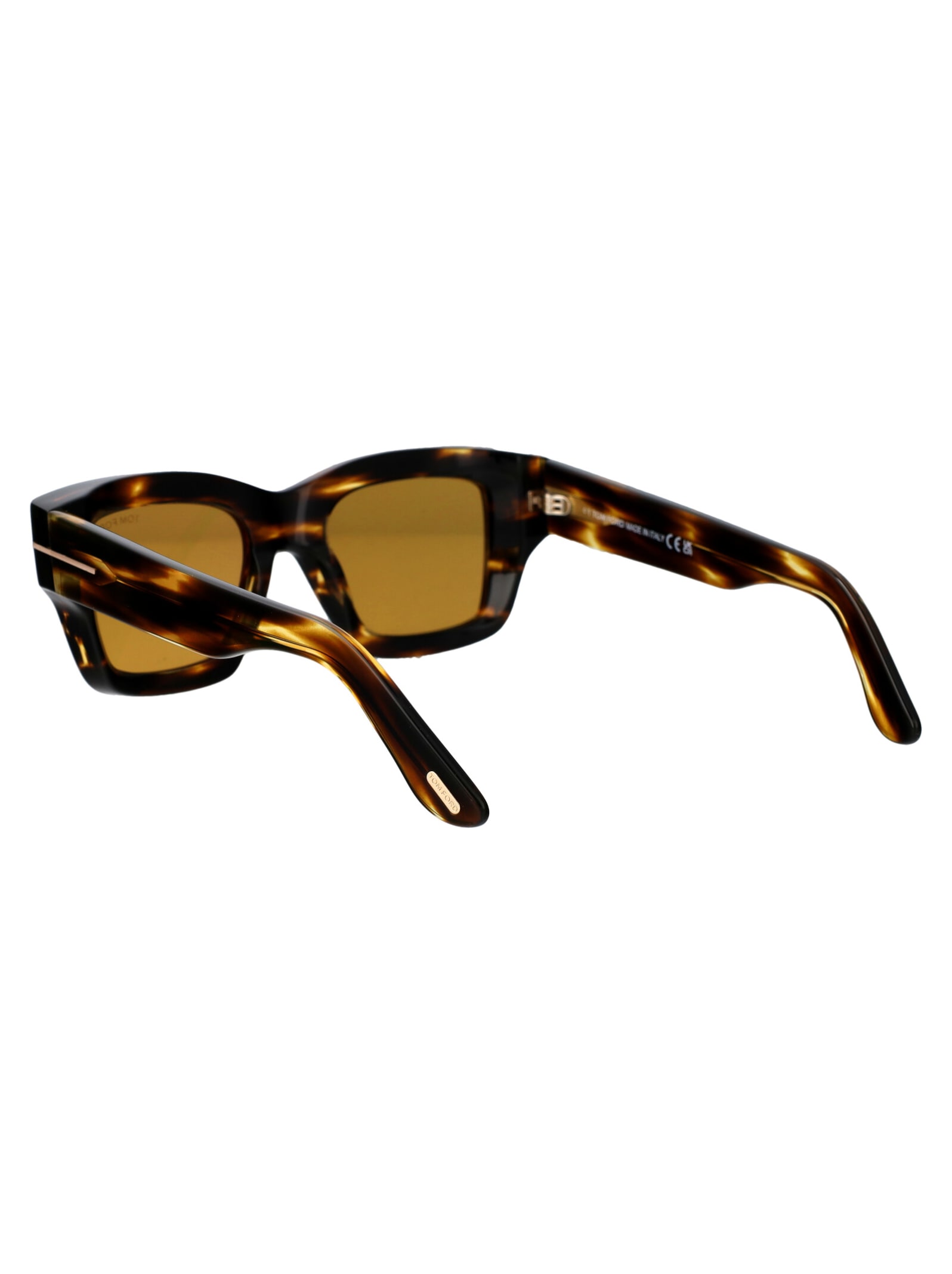 Shop Tom Ford Ilias Sunglasses In 52e Dark Havana