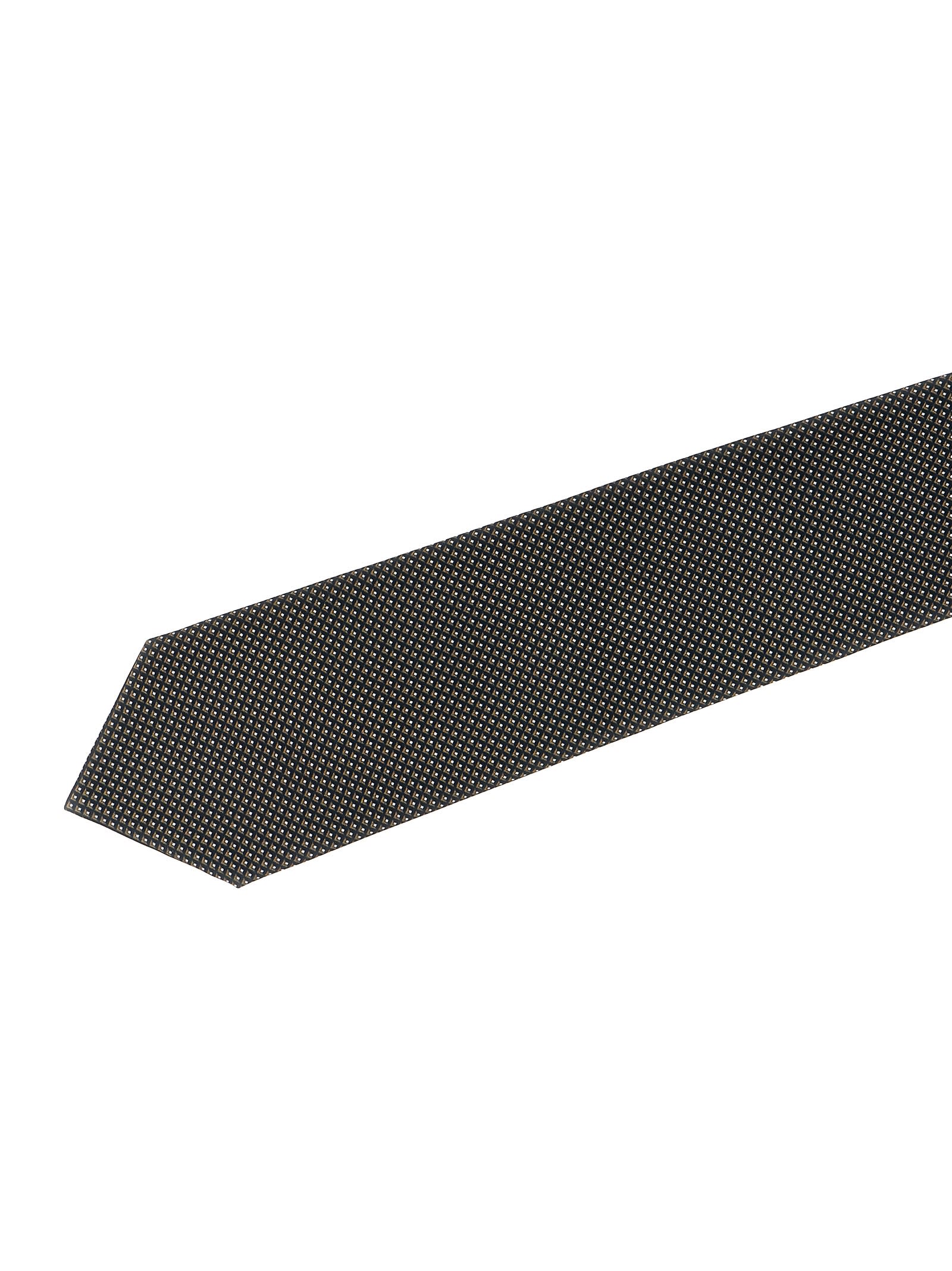 Brioni Jacquard Tie Ties And Papillon Black In Black