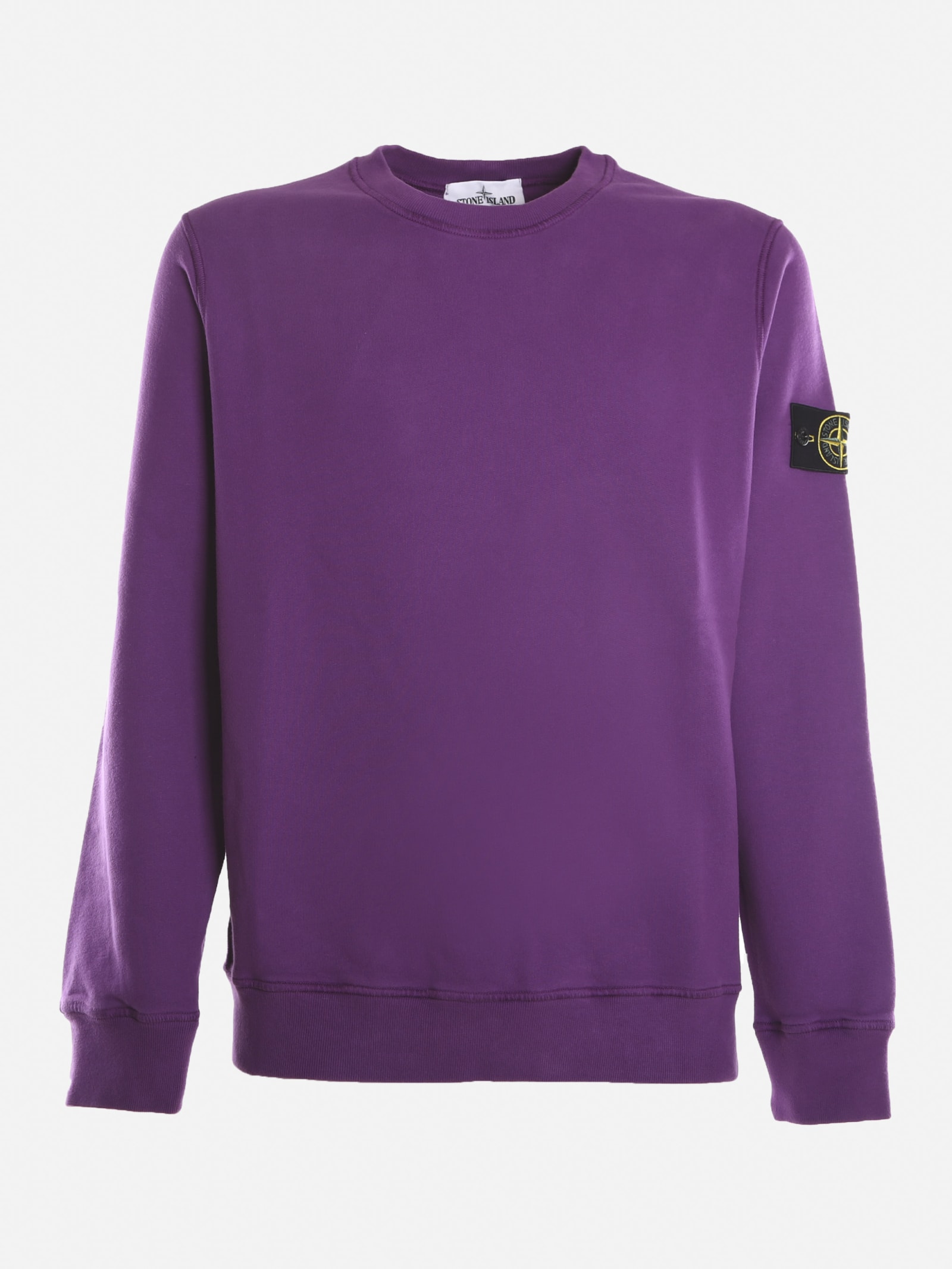 Stone island magenta sweatshirt Clearance