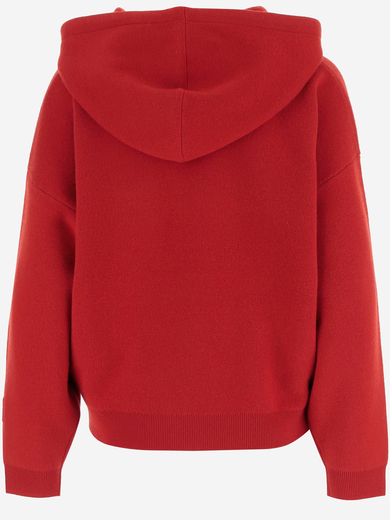 Tory Burch Cropped Hoodie In Red