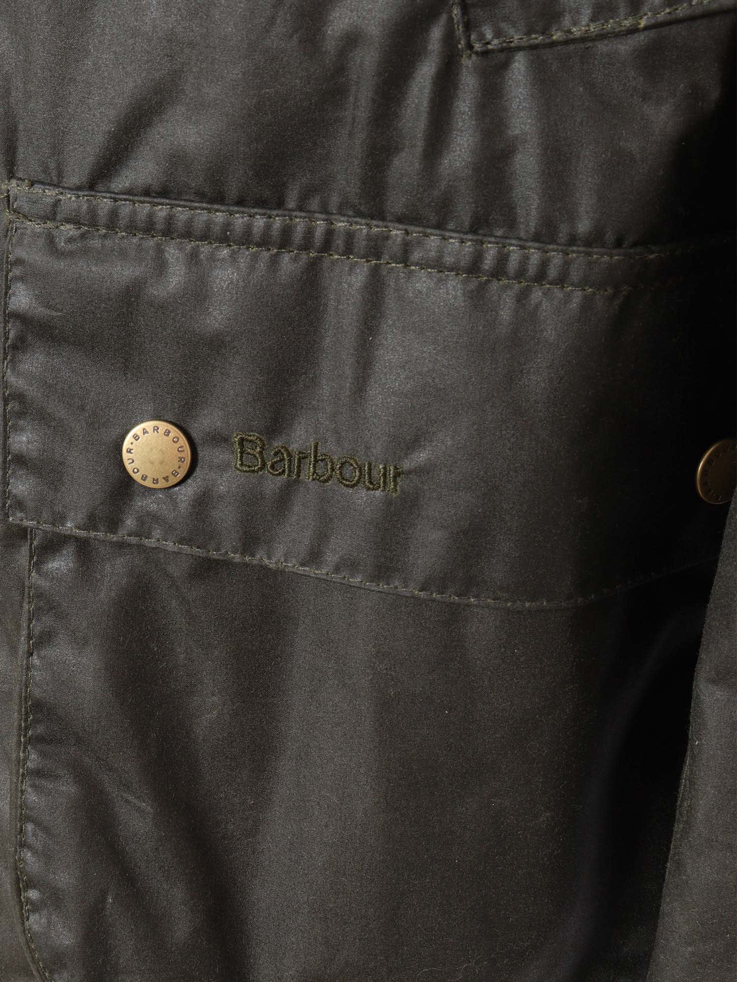 Shop Barbour Ashby Wax Jacket In Green