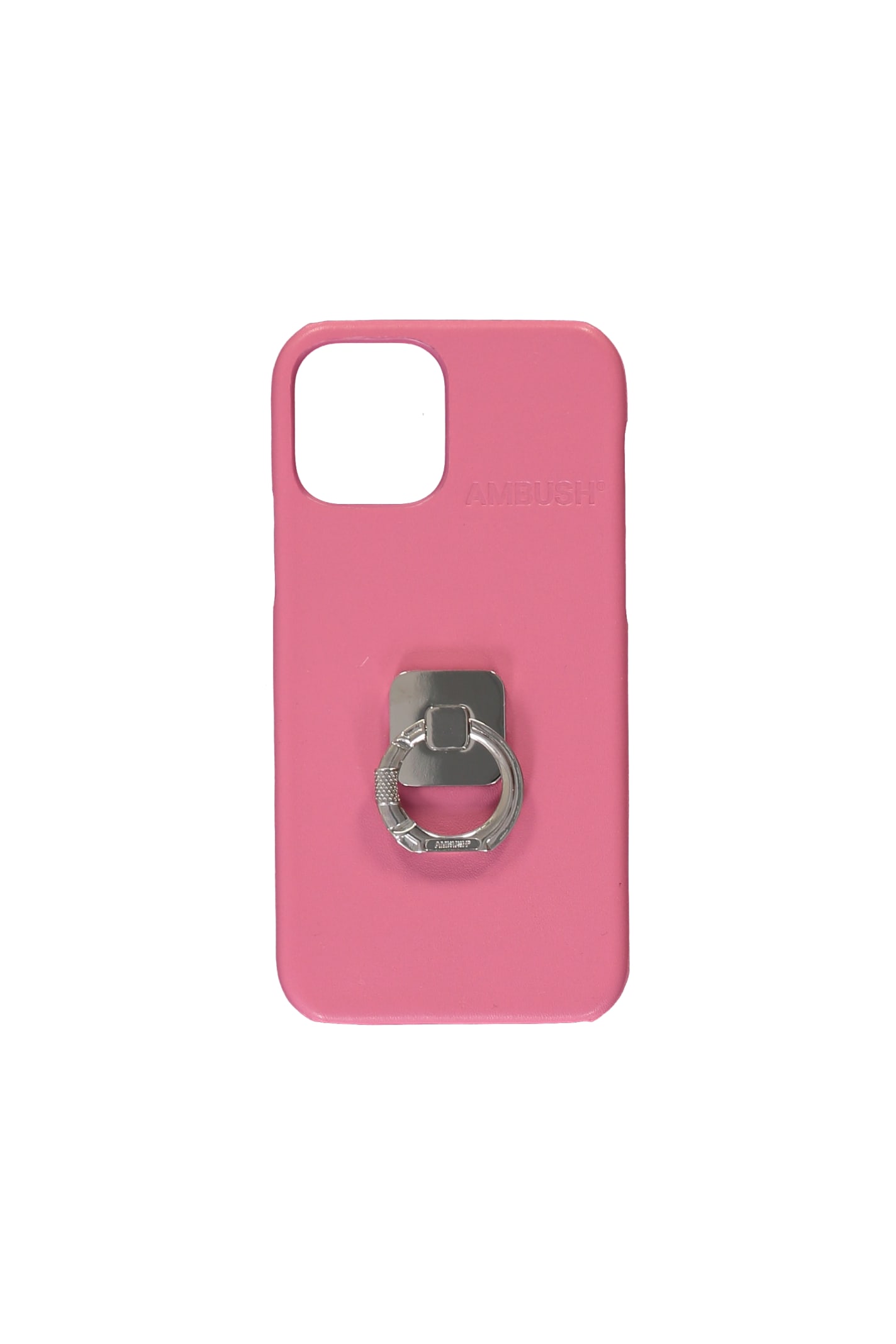 Shop Ambush Logo Detail Iphone 12/12pro Case In Pink