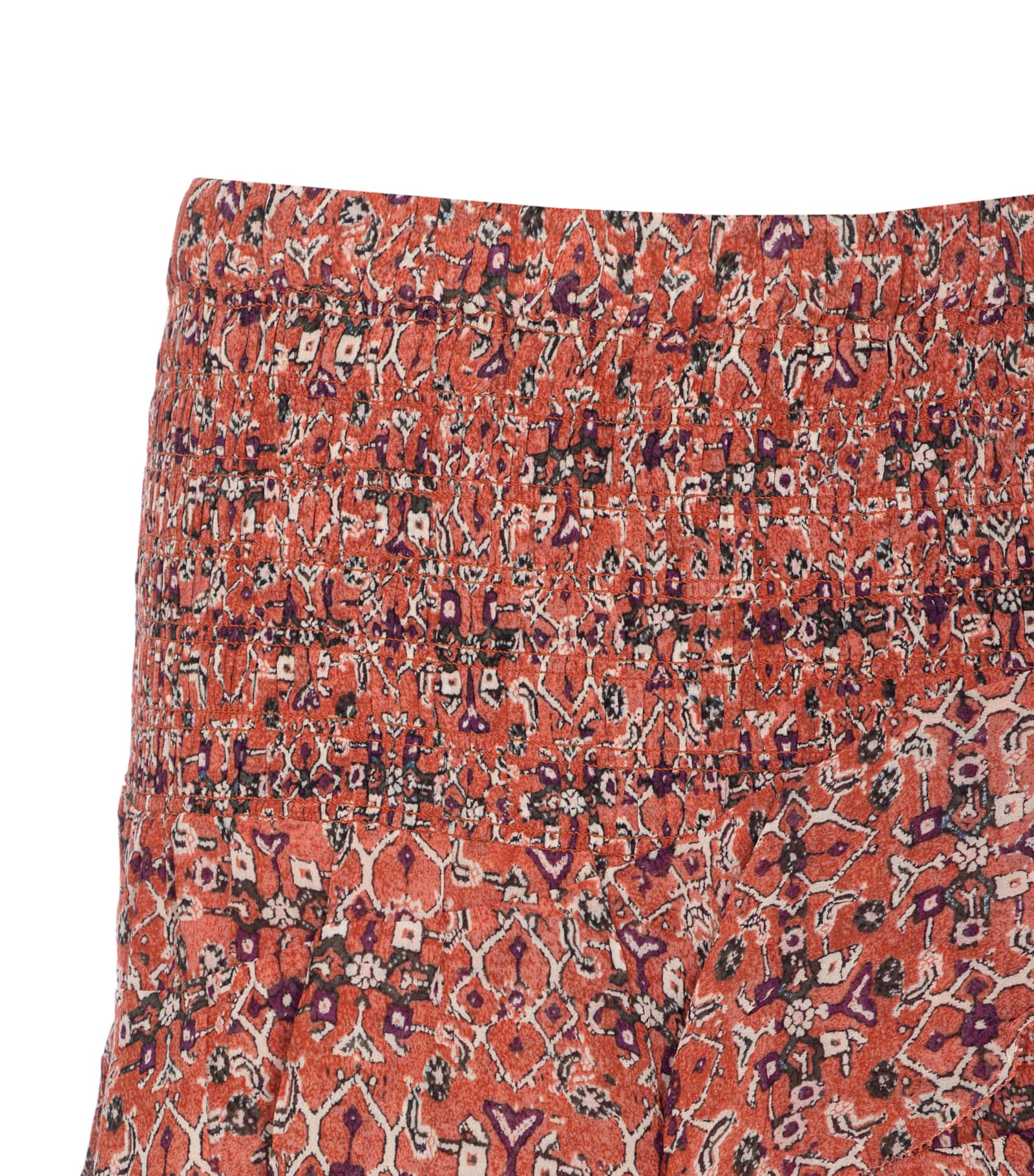 Isabel Marant Étoile Isabel Marant Etoile Multicolour Viscose Skirts In Red