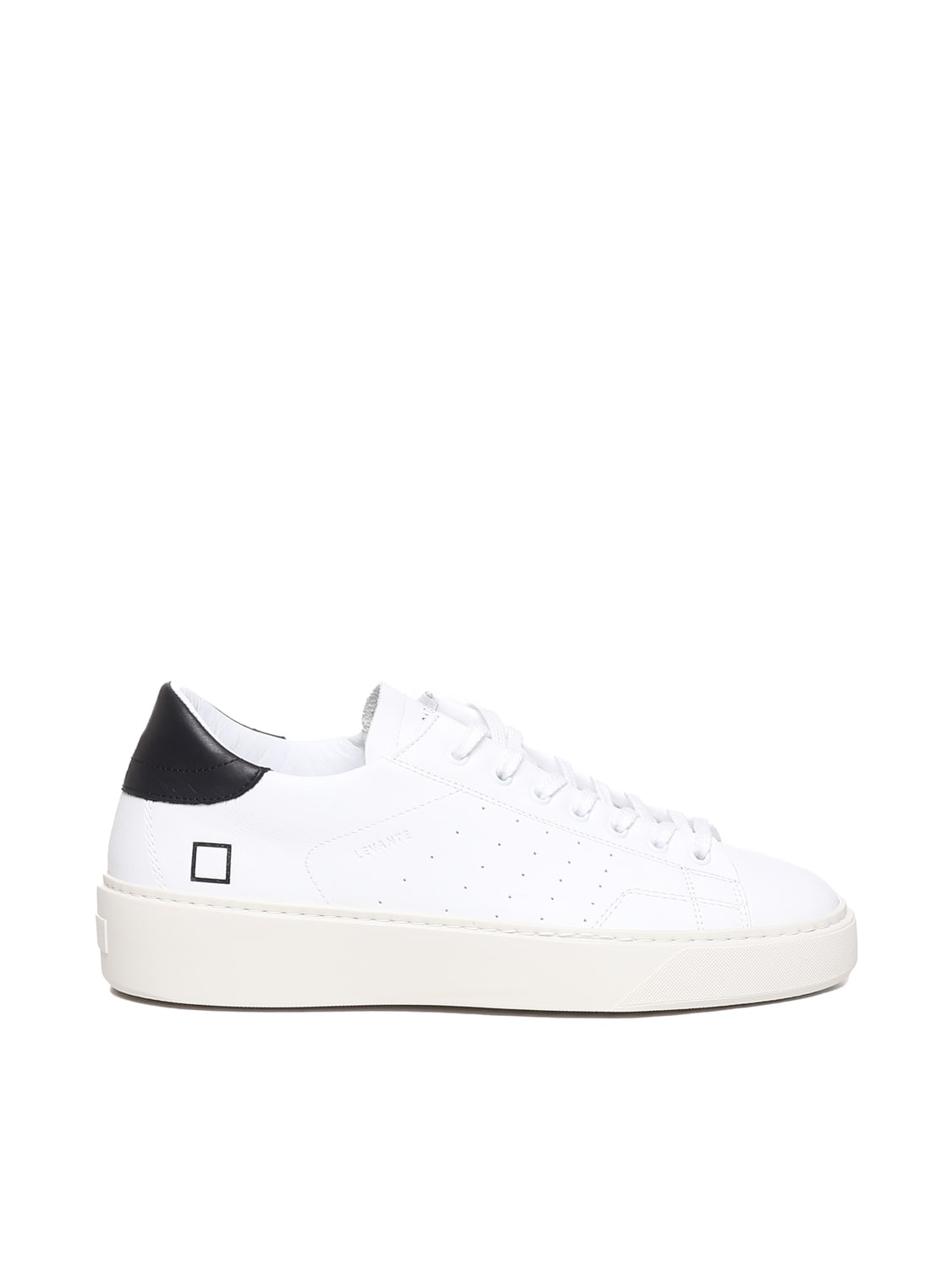 Shop Date Levante Sneakers In White-black