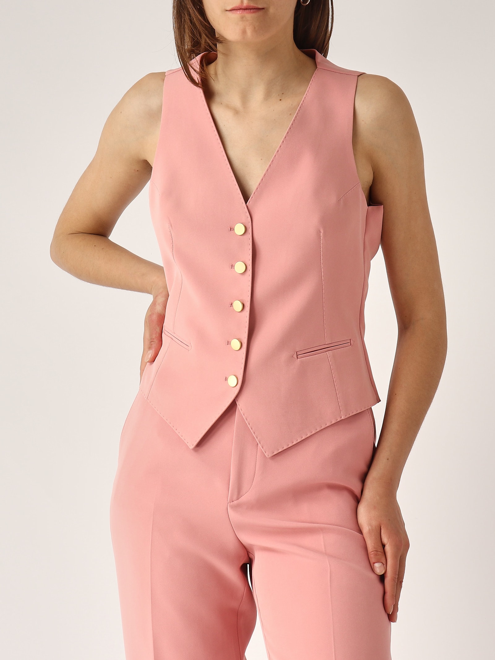 Tagliatore Gaelle Jacket In Rosa Antico
