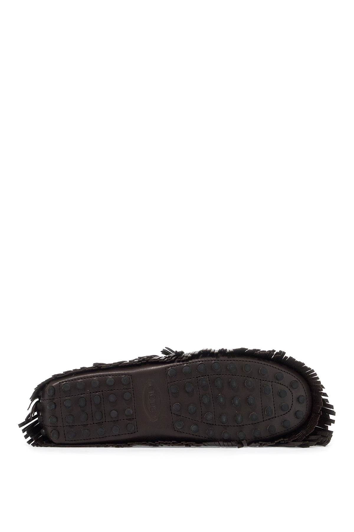 Shop Tod's Yorky Loaf In Palissandro (brown)