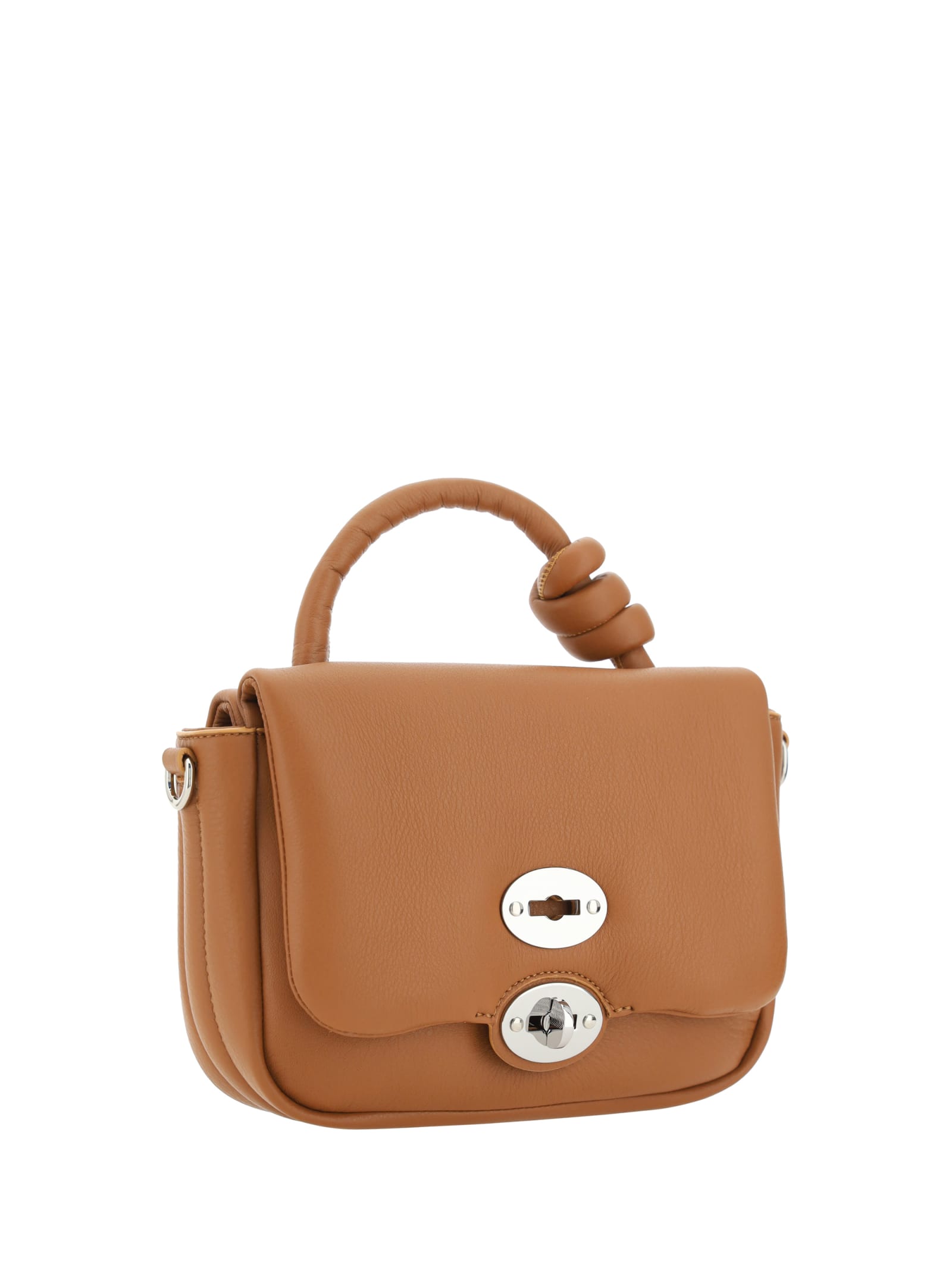 Shop Zanellato Ella Piuma Handbag In Beige Genco