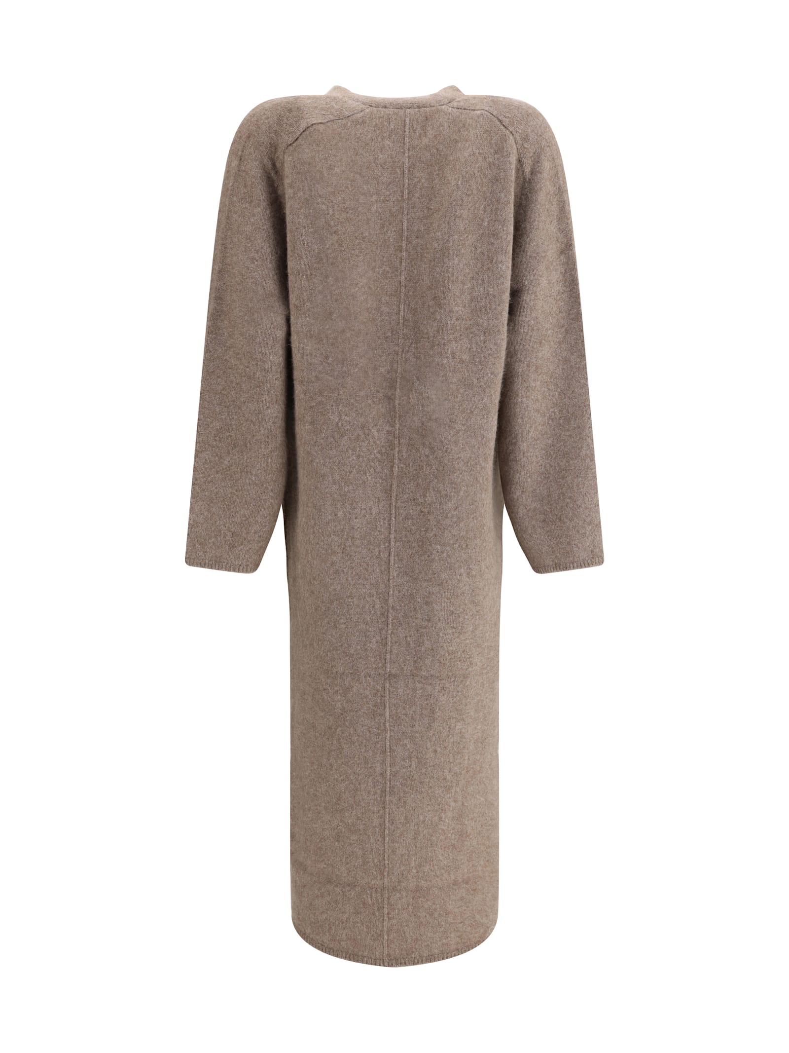 Loulou Studio Smet Cardigan In Beige Wool In Brown