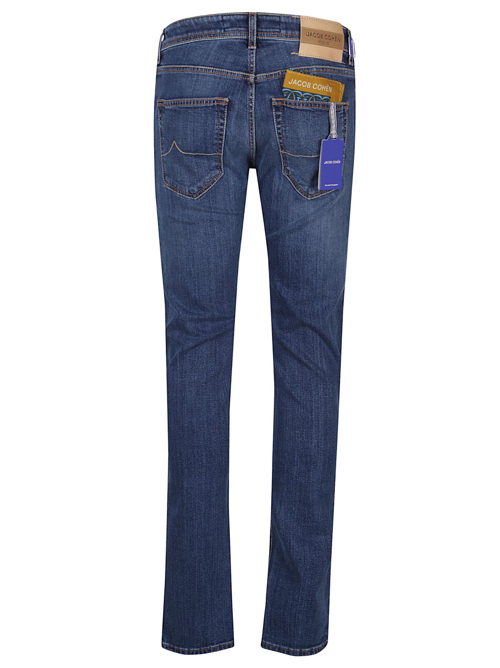 Shop Jacob Cohen 5 Pockets Jeans Super Slim Fit Nick Slim In D Blu