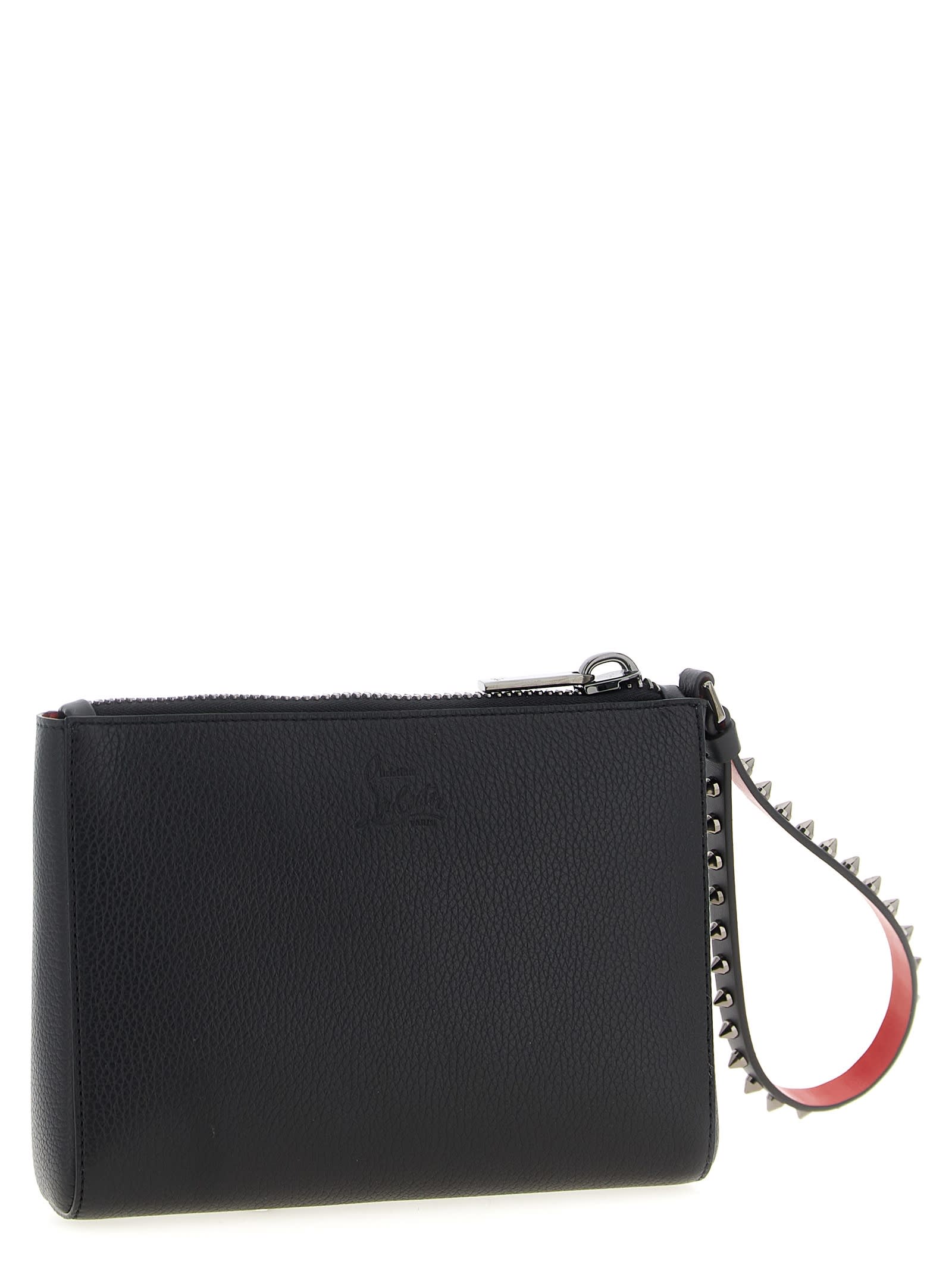 Christian Louboutin Cabata Clutch In Black