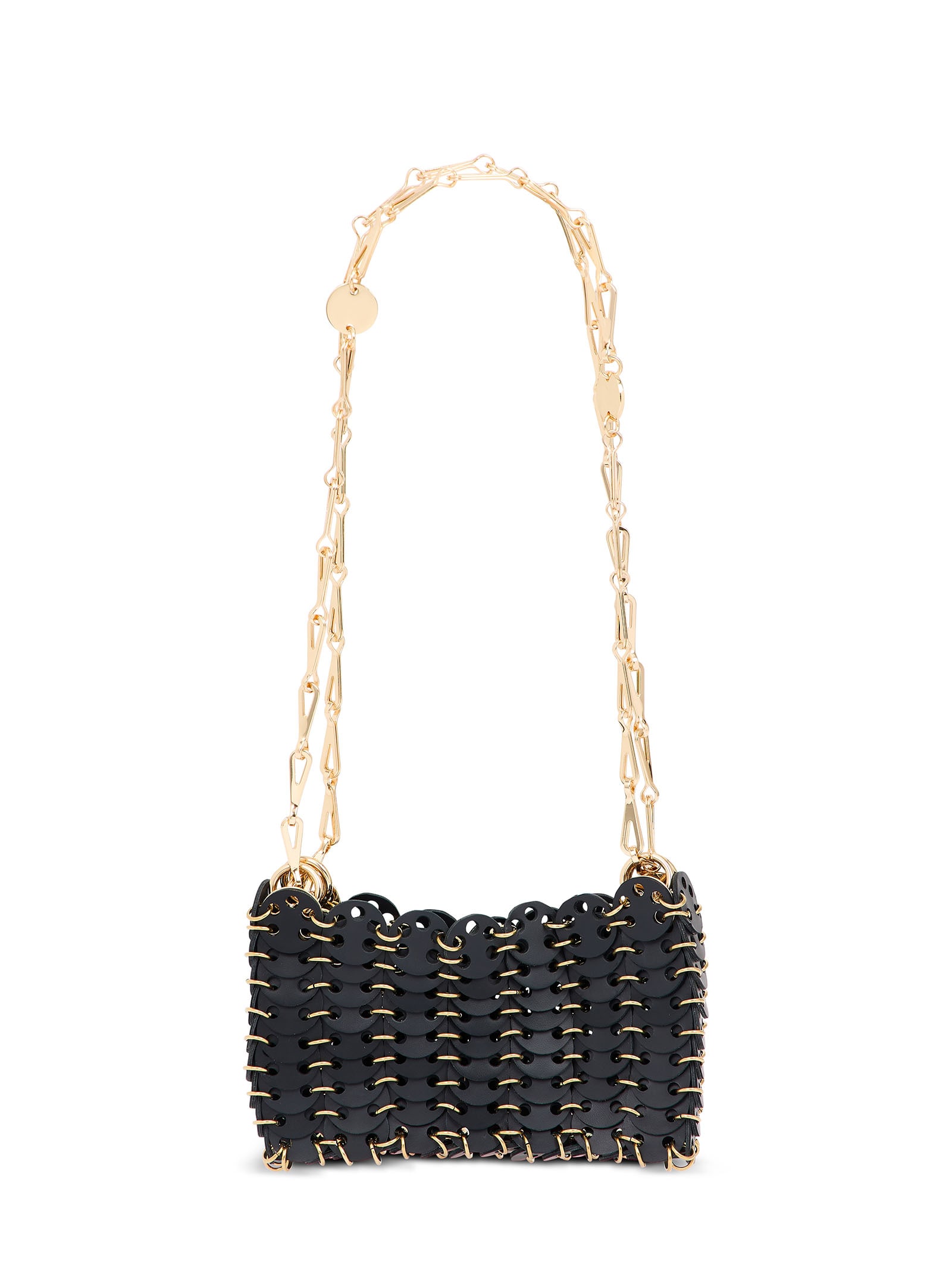 Shop Rabanne 1969 Nano Shoulder Bag In Black