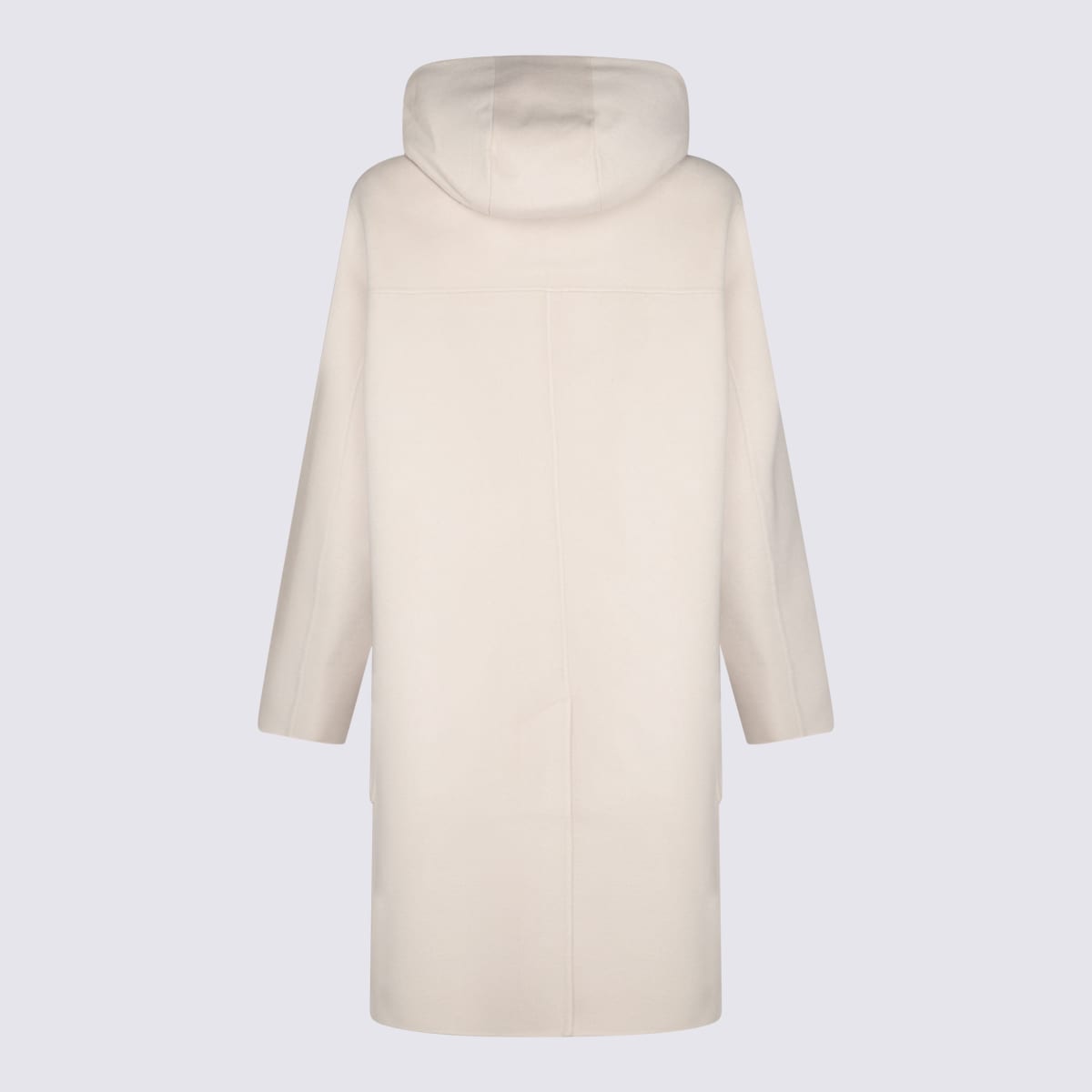 Shop Mackage Natural Wool Coat In Trench-natural