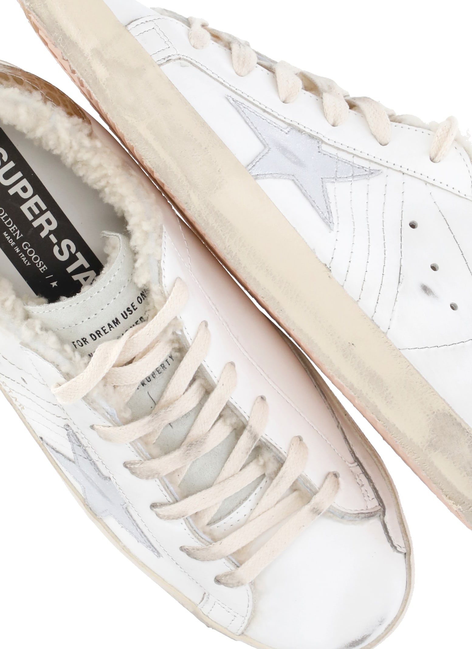 Golden Goose Super Star Classic Sneakers In White