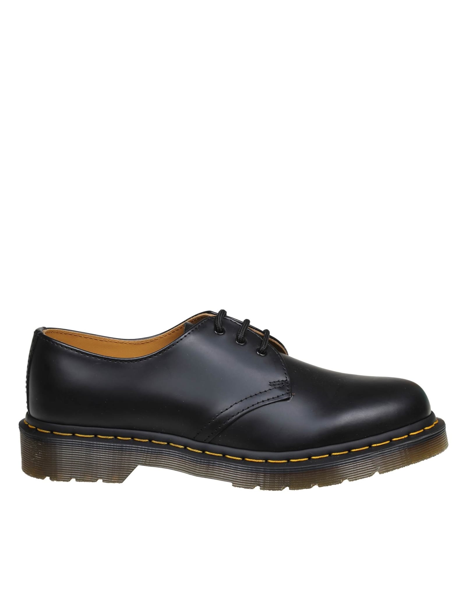 Dr. Martens' 1461 Lace-up Shoe In Black Leather