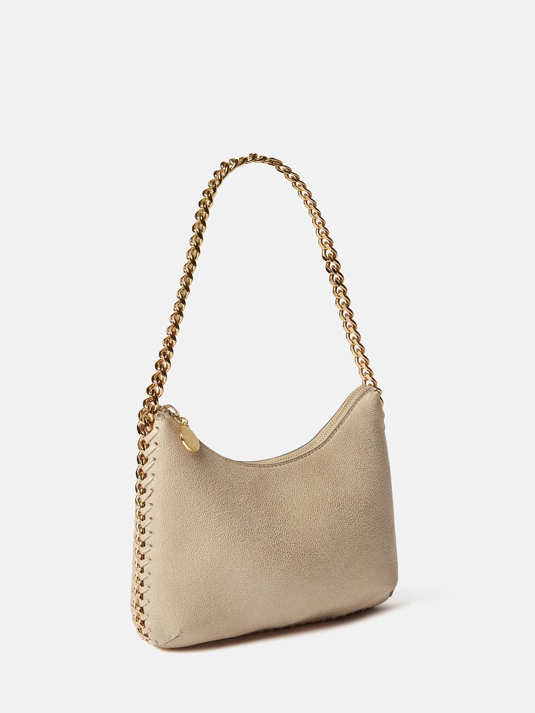 beige mini purse
