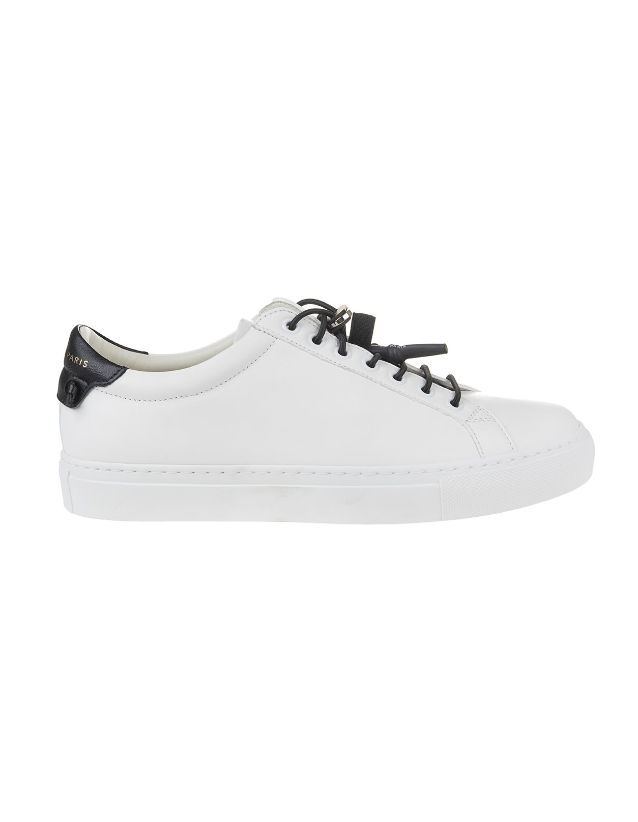 Givenchy White-black Woman Urban Street Sneakers With Sport Laces
