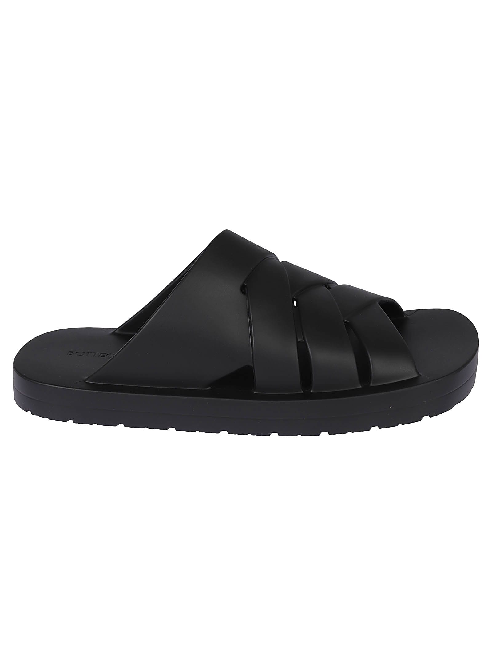 Bottega Veneta Cross-strap Flat Sandals