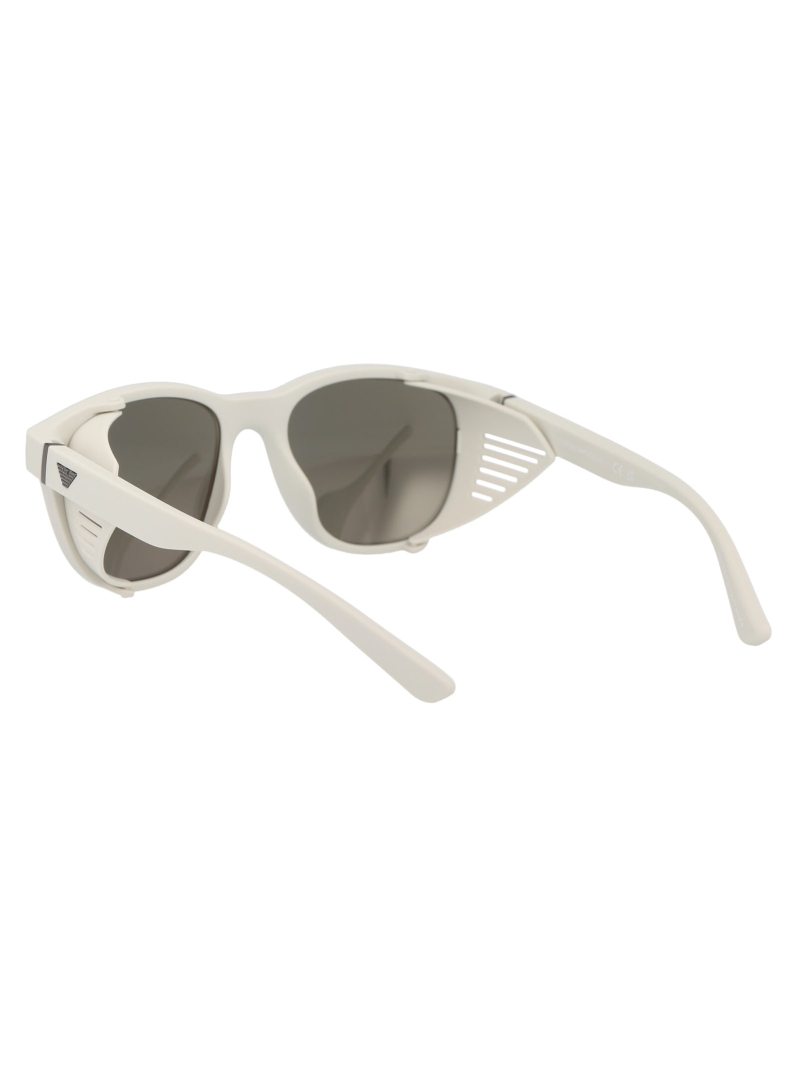 Shop Emporio Armani 0ea4216u Sunglasses In 53445a Matte White