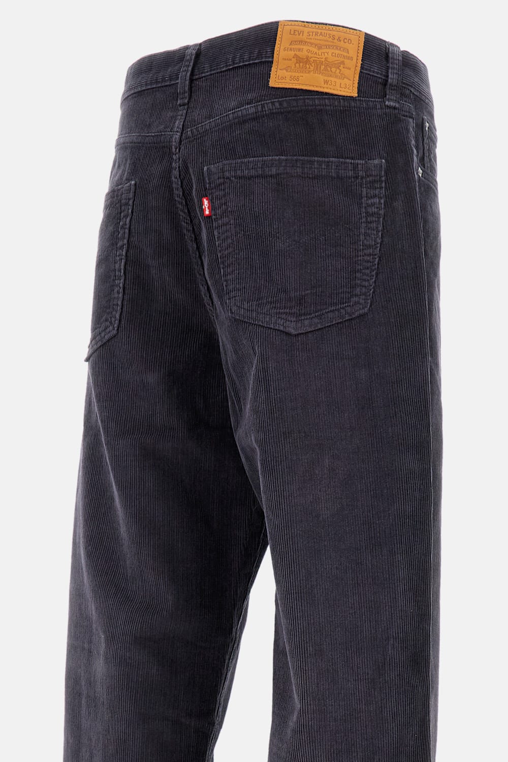 Levi's 568 Loose Straight Jeans In Black