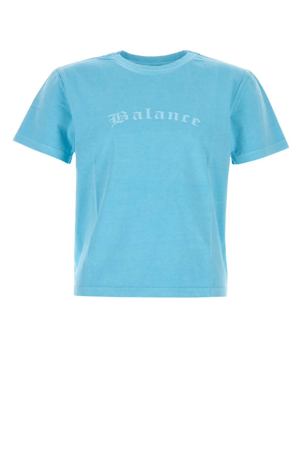 Gimaguas Light-blue Cotton Balance T-shirt