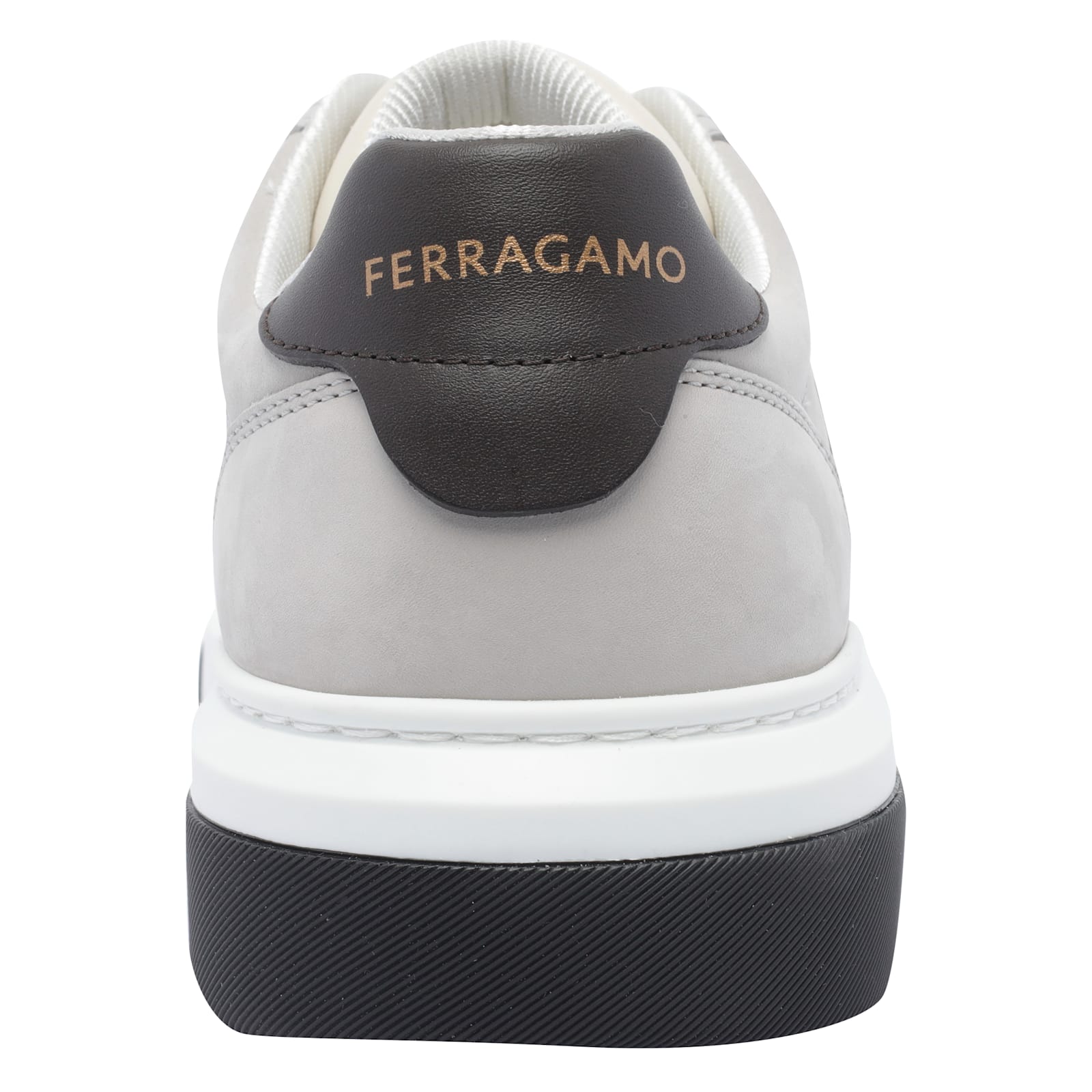 Ferragamo Leather Cassina Sneakers Multicolor Sole Contrasting