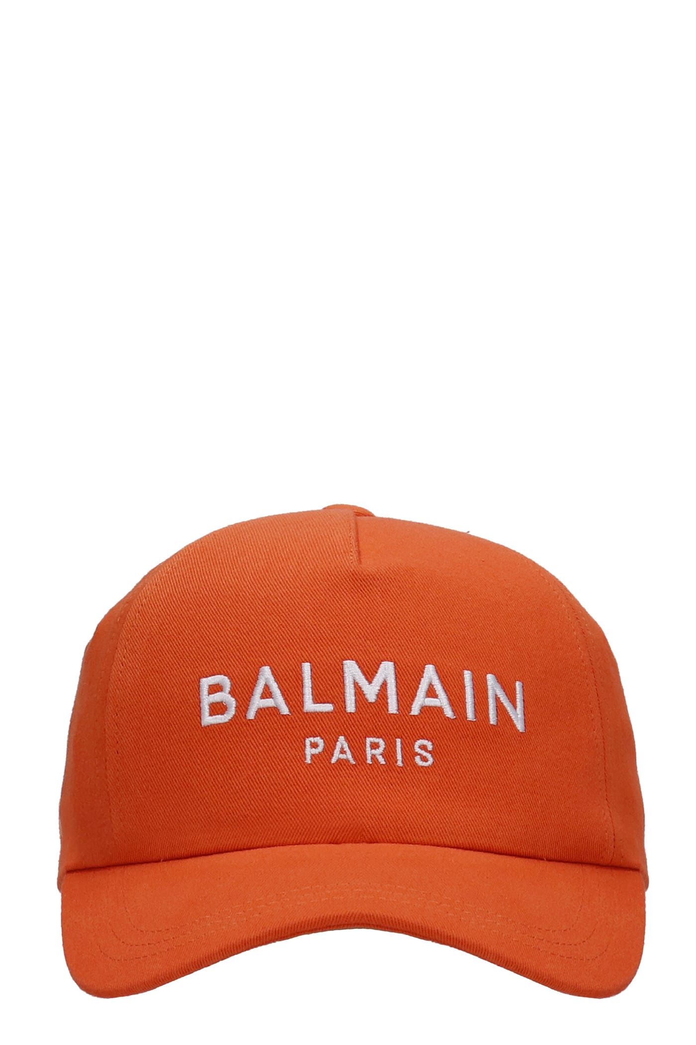 Balmain Hats In Orange Cotton