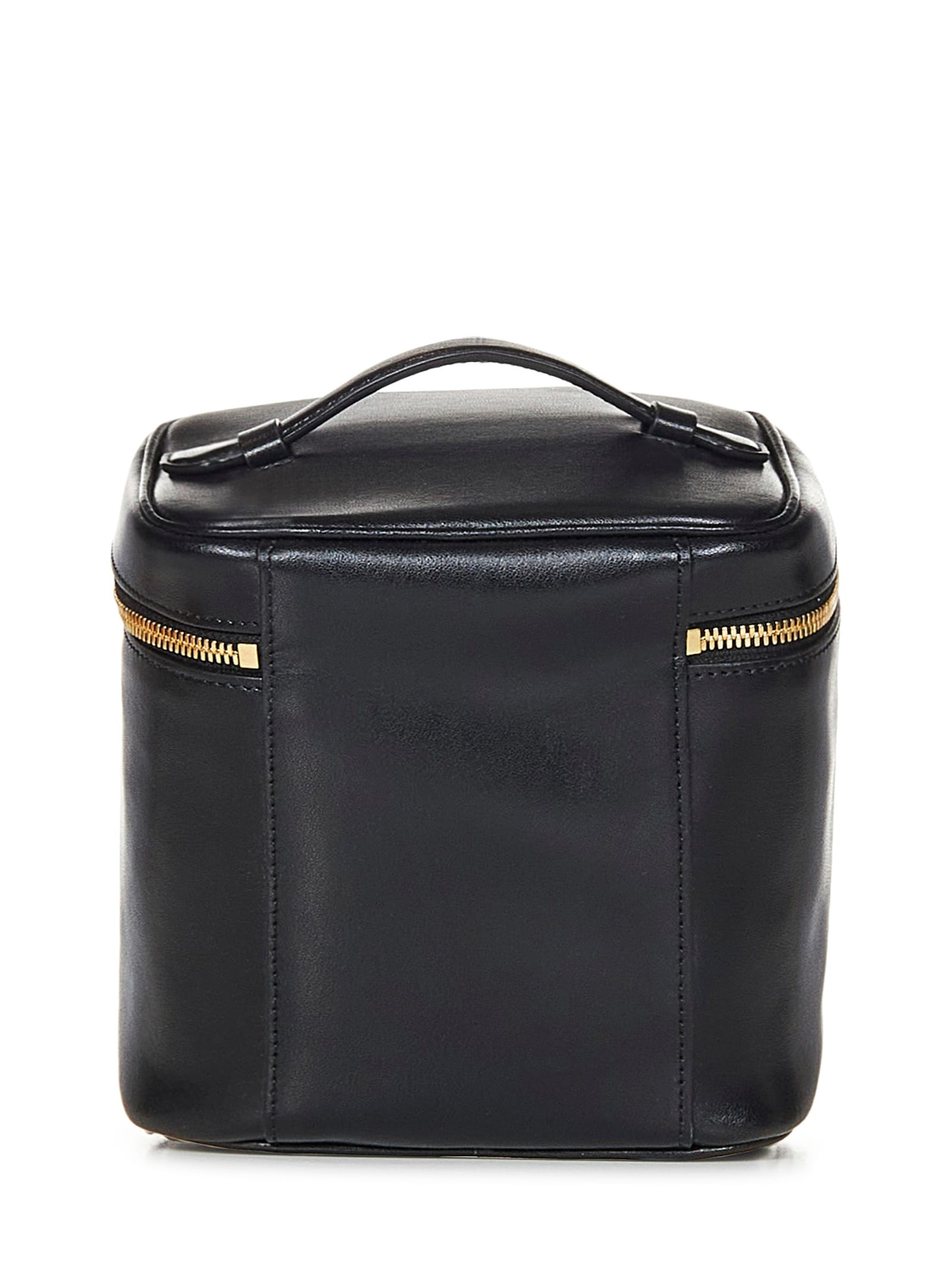 Shop Victoria Beckham Vanity Cube Shoulder Bag In Black