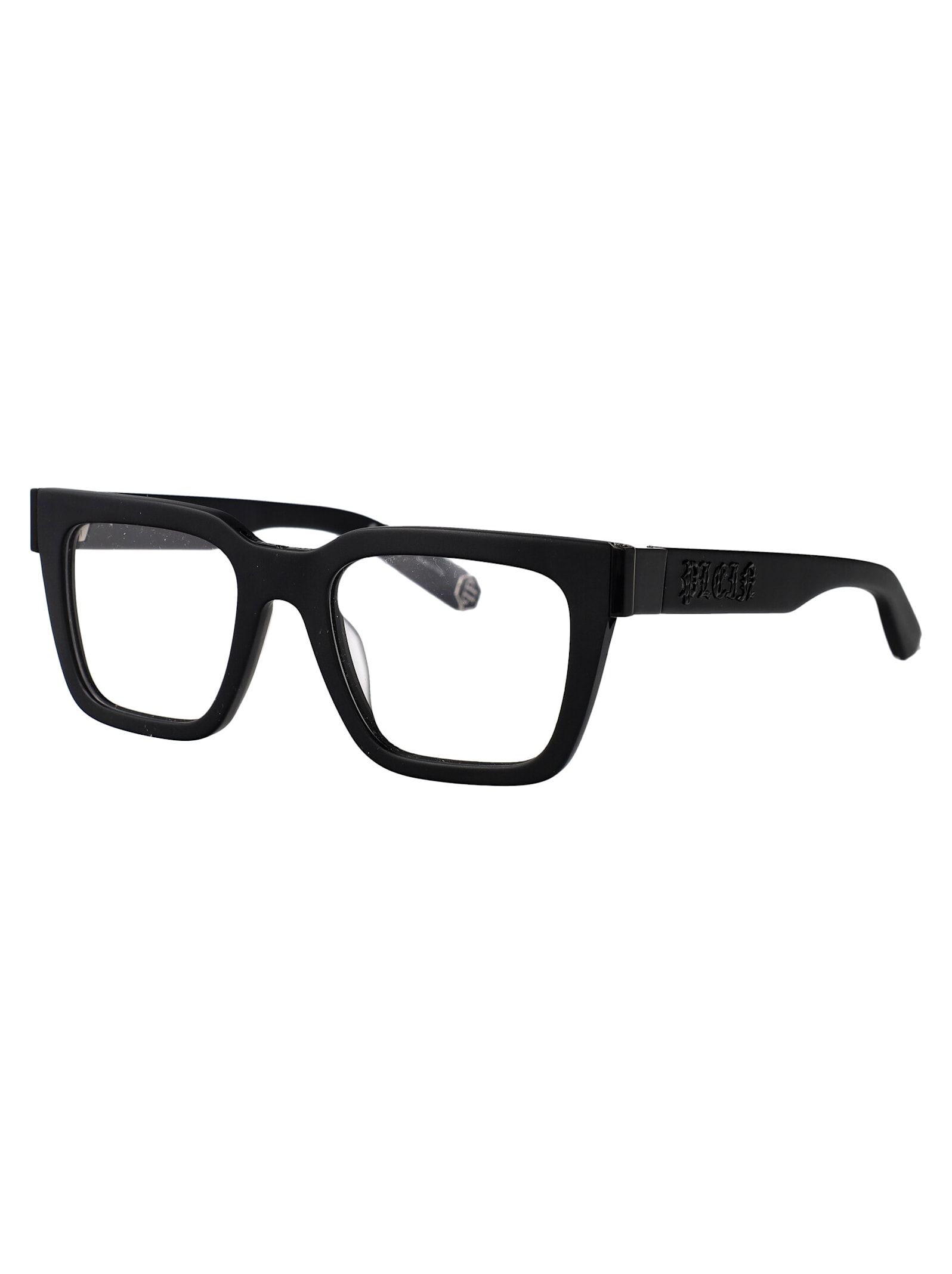 Philipp Plein Vpp113m Glasses In 0531 Nero Semilucido Totale