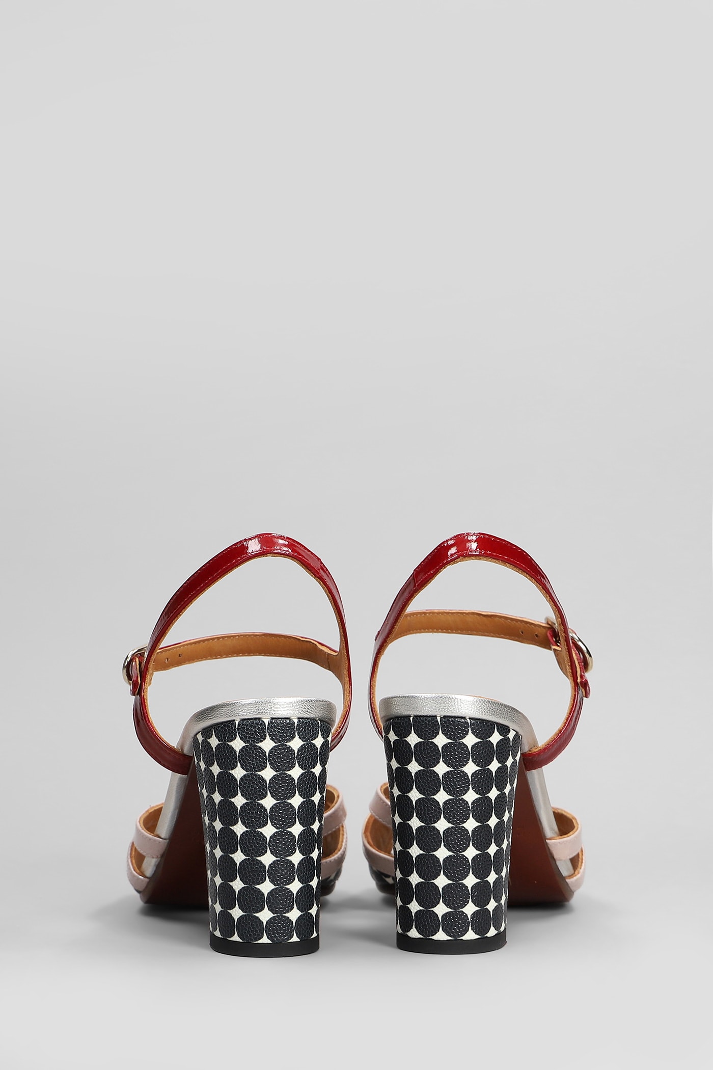 Chie Mihara Bemon Sandals In Rose-pink Leather In Rose-pink