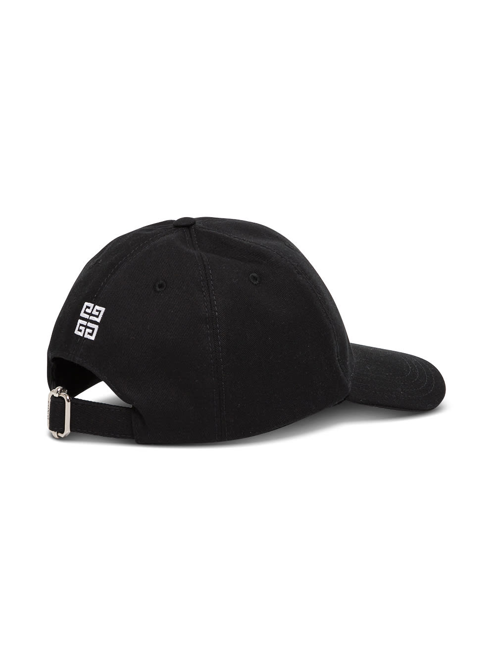 Shop Givenchy Mans Black Cotton Blend Hat With Logo In Nero