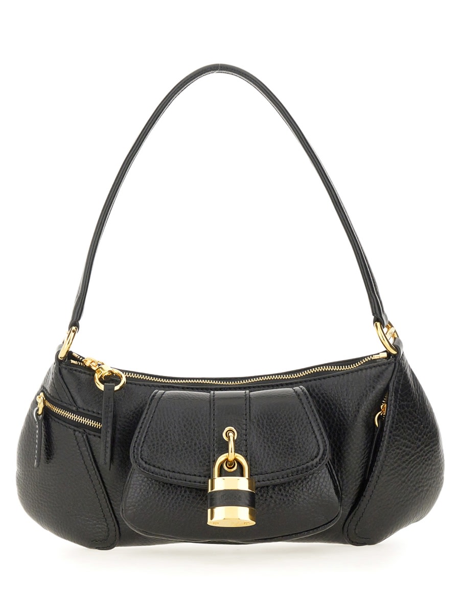 Shop Chloé The 99 Shoulder Bag In Black